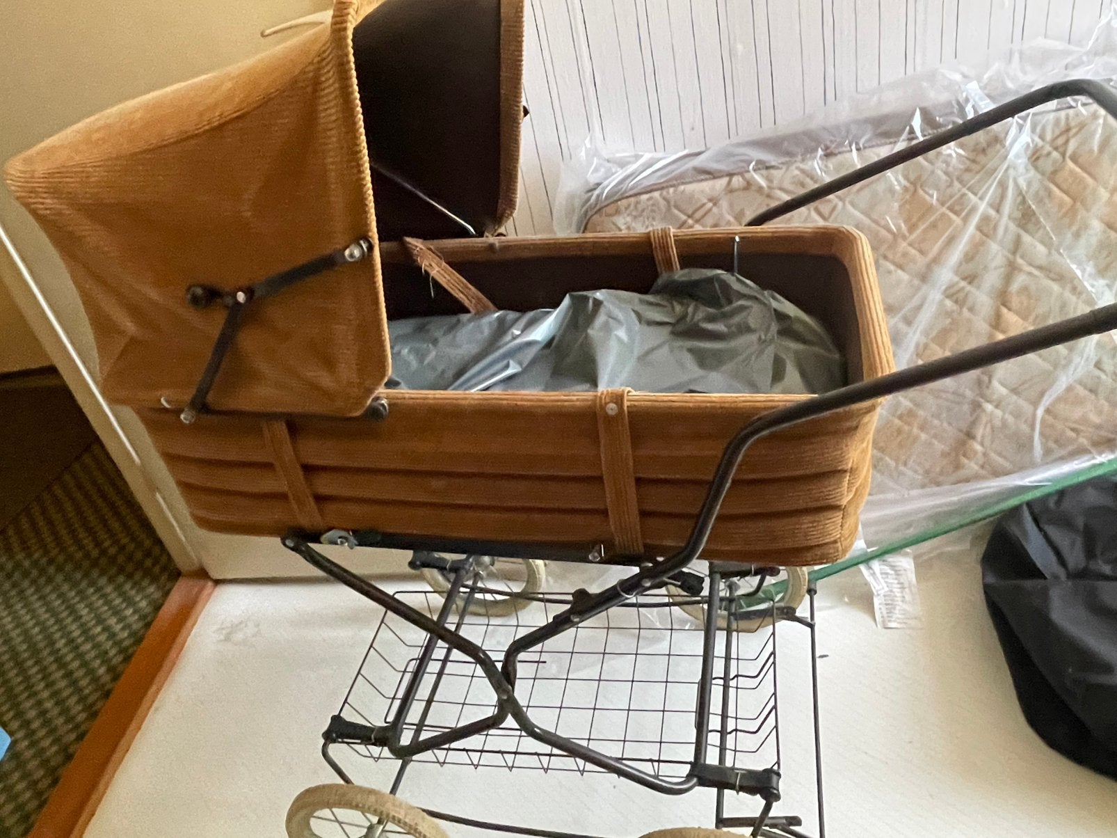 Kinderwagen Koelstra retro jaren ‘80, Gebruikt, Met reiswieg, Ophalen, Kinderwagen