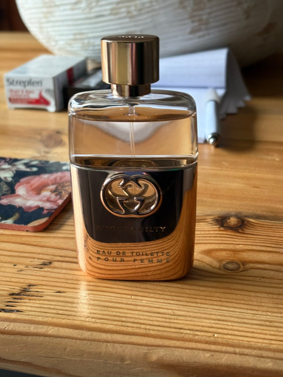 Gucci quilty 50 ml eau de toilette women, Ophalen of Verzenden, Zo goed als nieuw