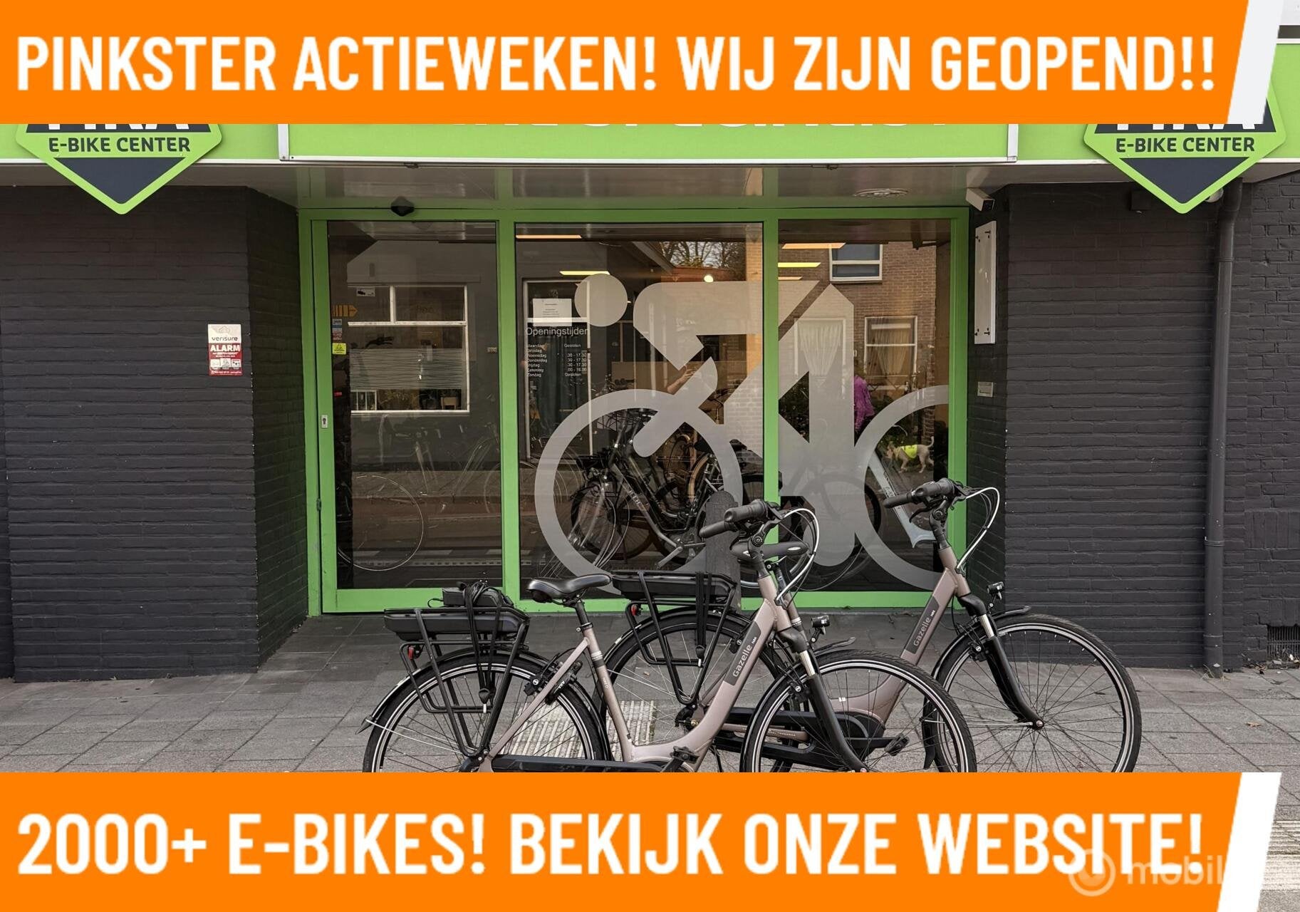 Gazelle Paris Elektrische fiets met BOSCH midden motor ebike, Gazelle