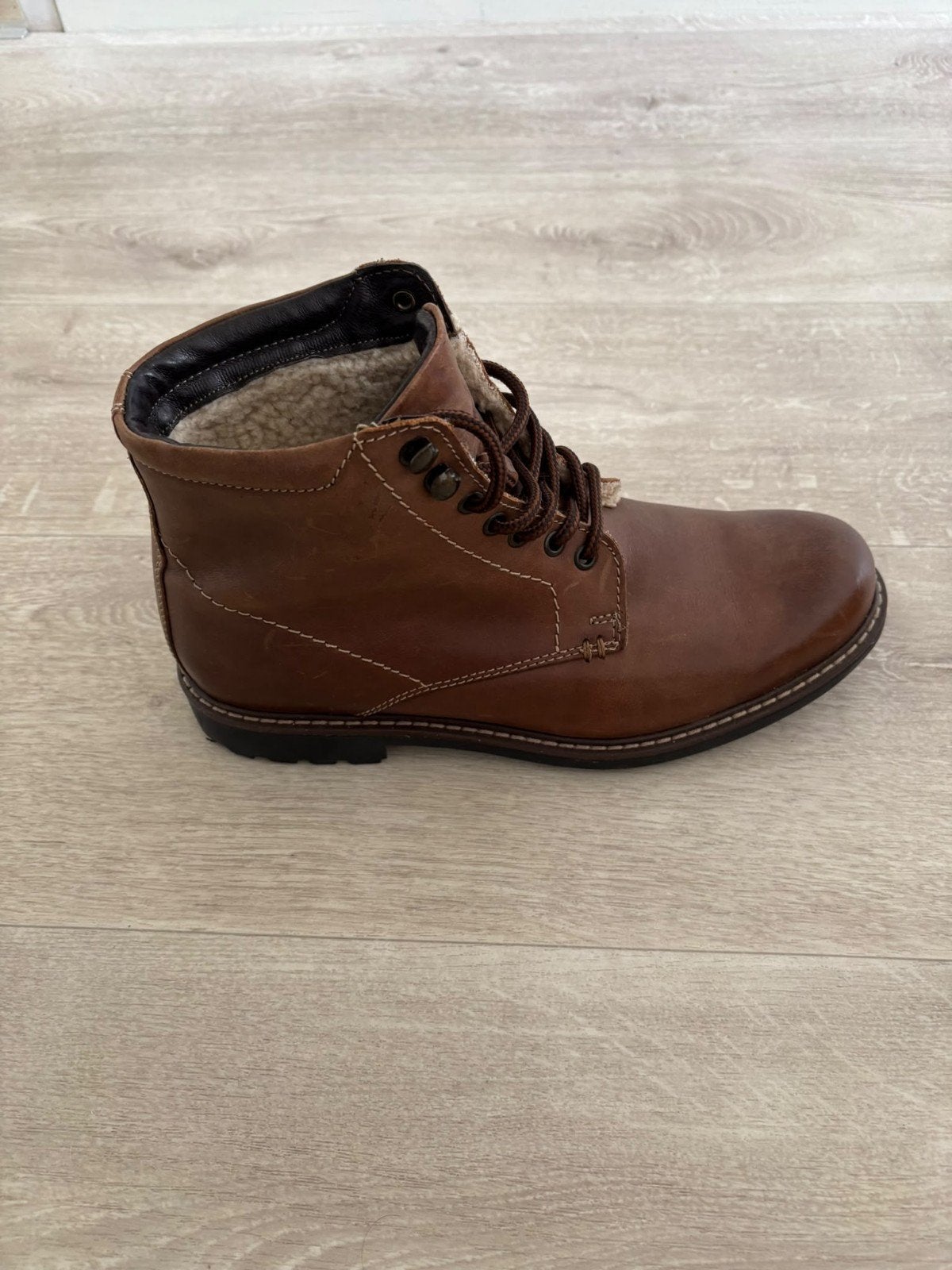 Heren laarzen maat 41 Hush Puppies, Bruin, Verzenden, Boots, Nieuw