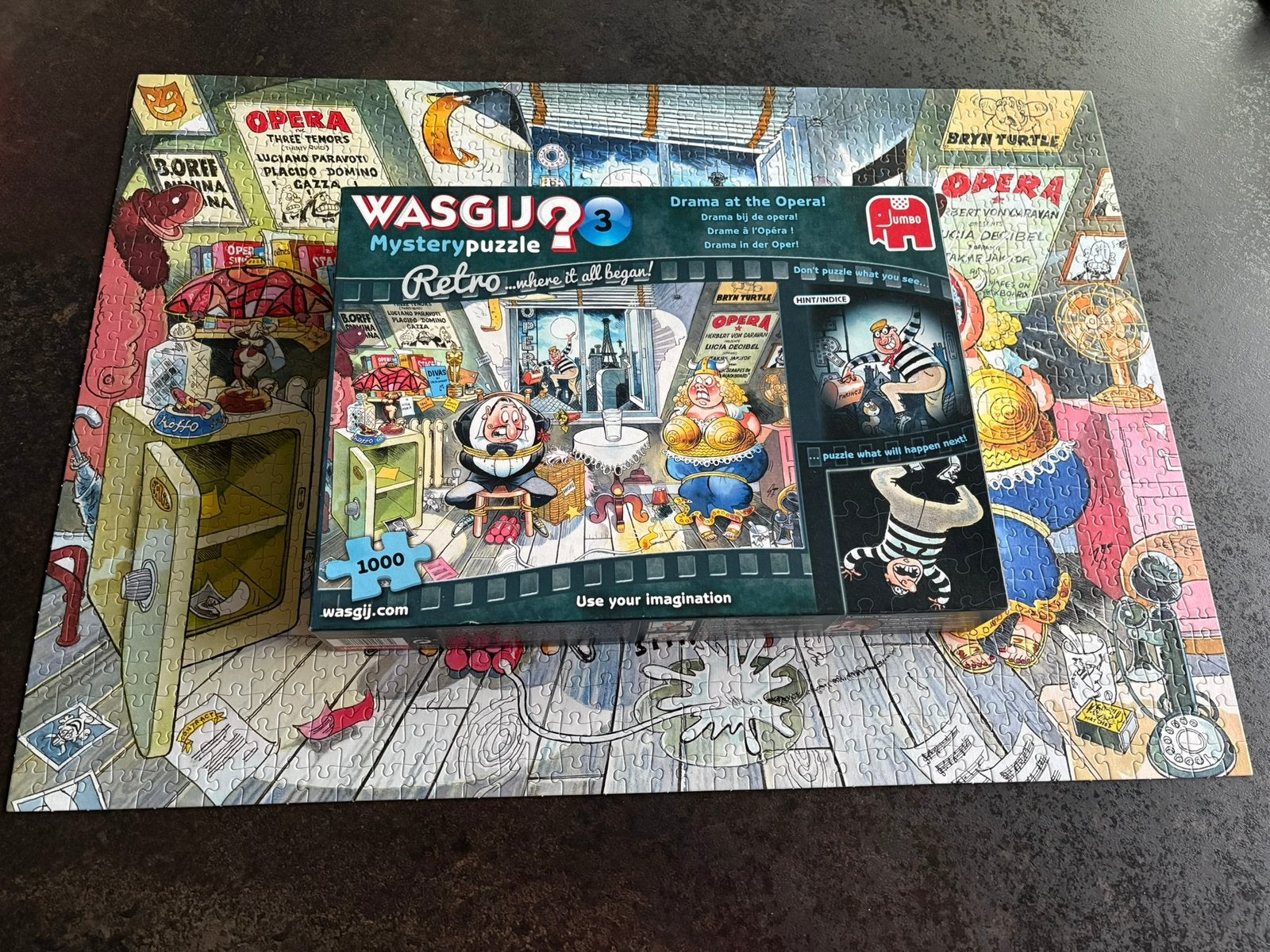 Wasgij nr3, Ophalen, 500 t/m 1500 stukjes, Gebruikt