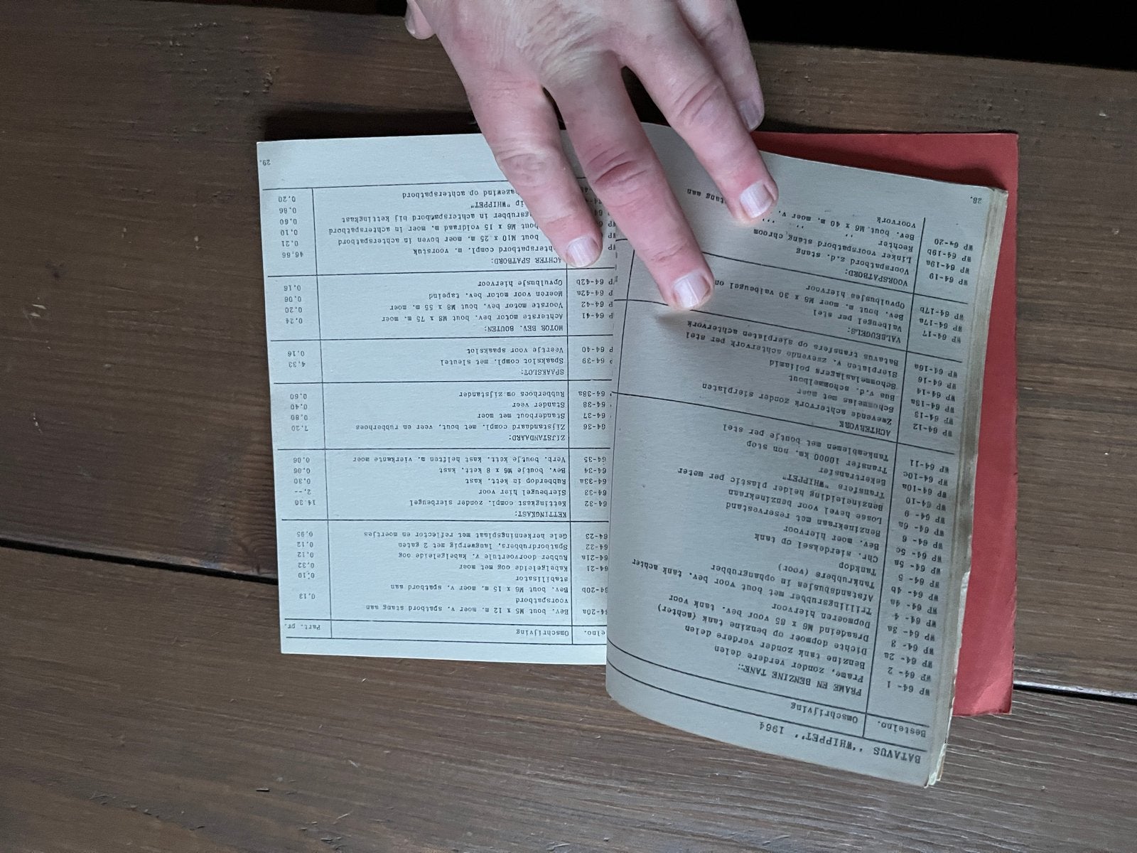 Batavus Accessoires Boekje 1964 - Zeldzaam!, Ophalen of Verzenden, Gebruikt