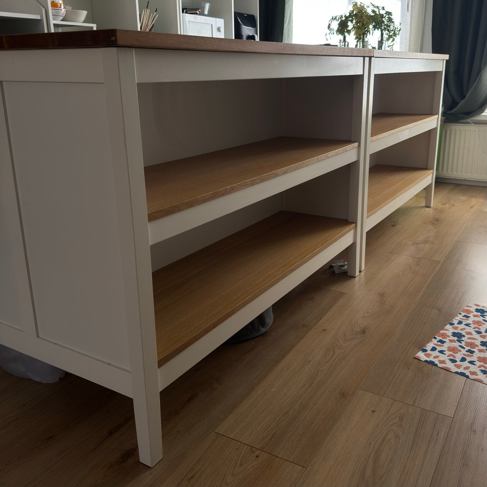 IKEA TORNVIKEN Keukeneiland - Goede Staat, Ophalen, Hout, IKEA, Wit