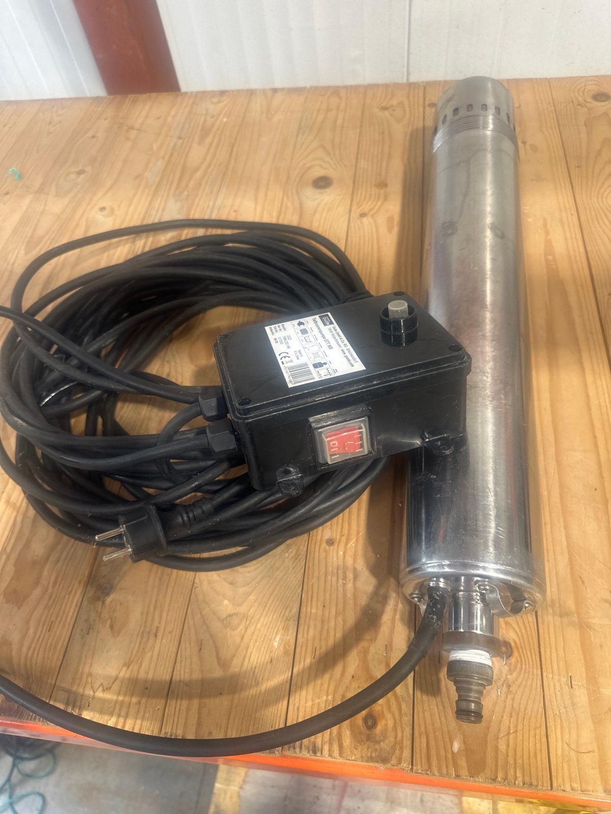 Güde Tiefbrunnenpumpe GTT 900 grondpomp, Verzenden, Zo goed als nieuw, Dompelpomp
