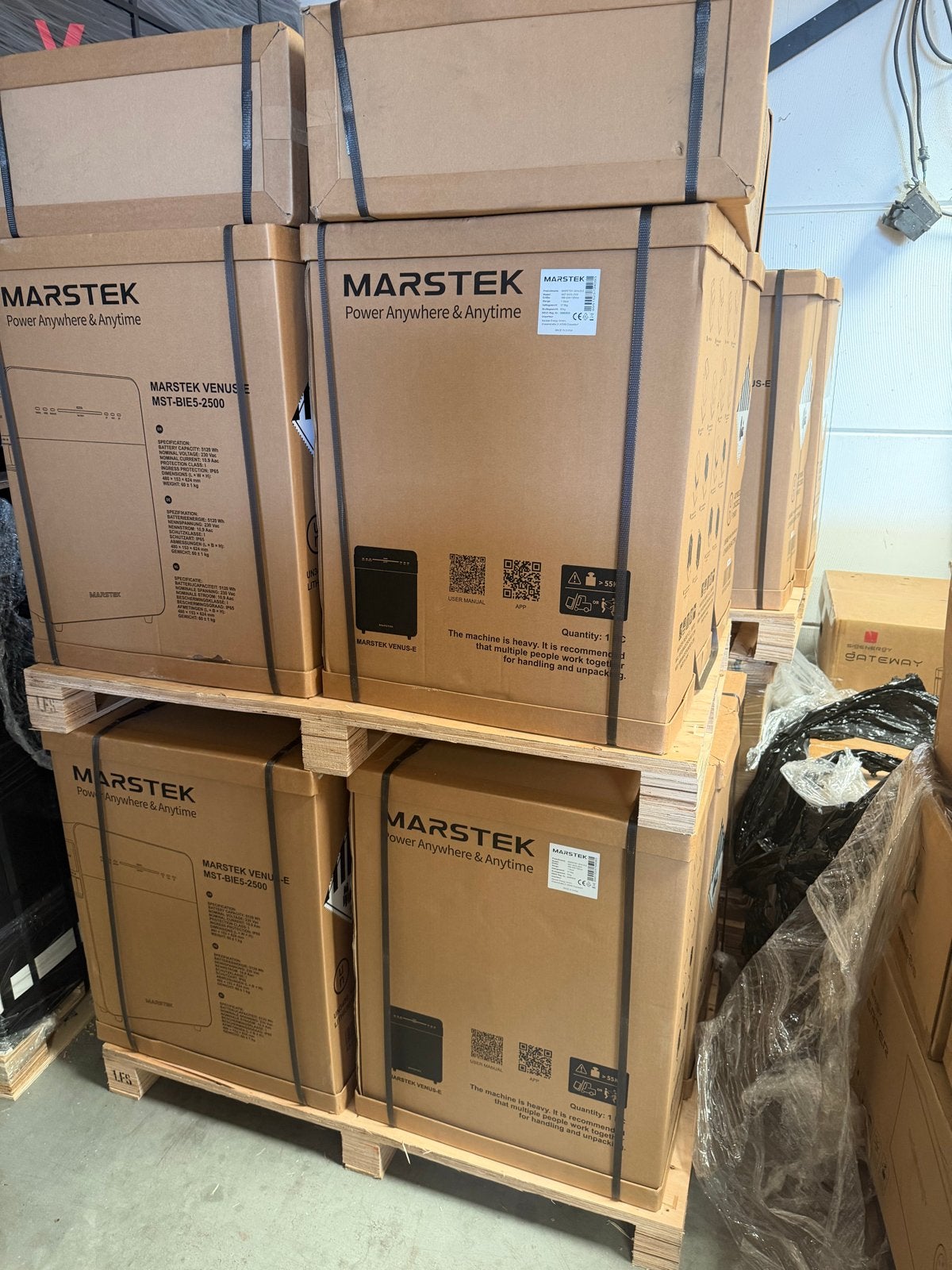 Marstek Venus E 3.0 P1 meter - 5,12 KWh plug&play, Ophalen of Verzenden