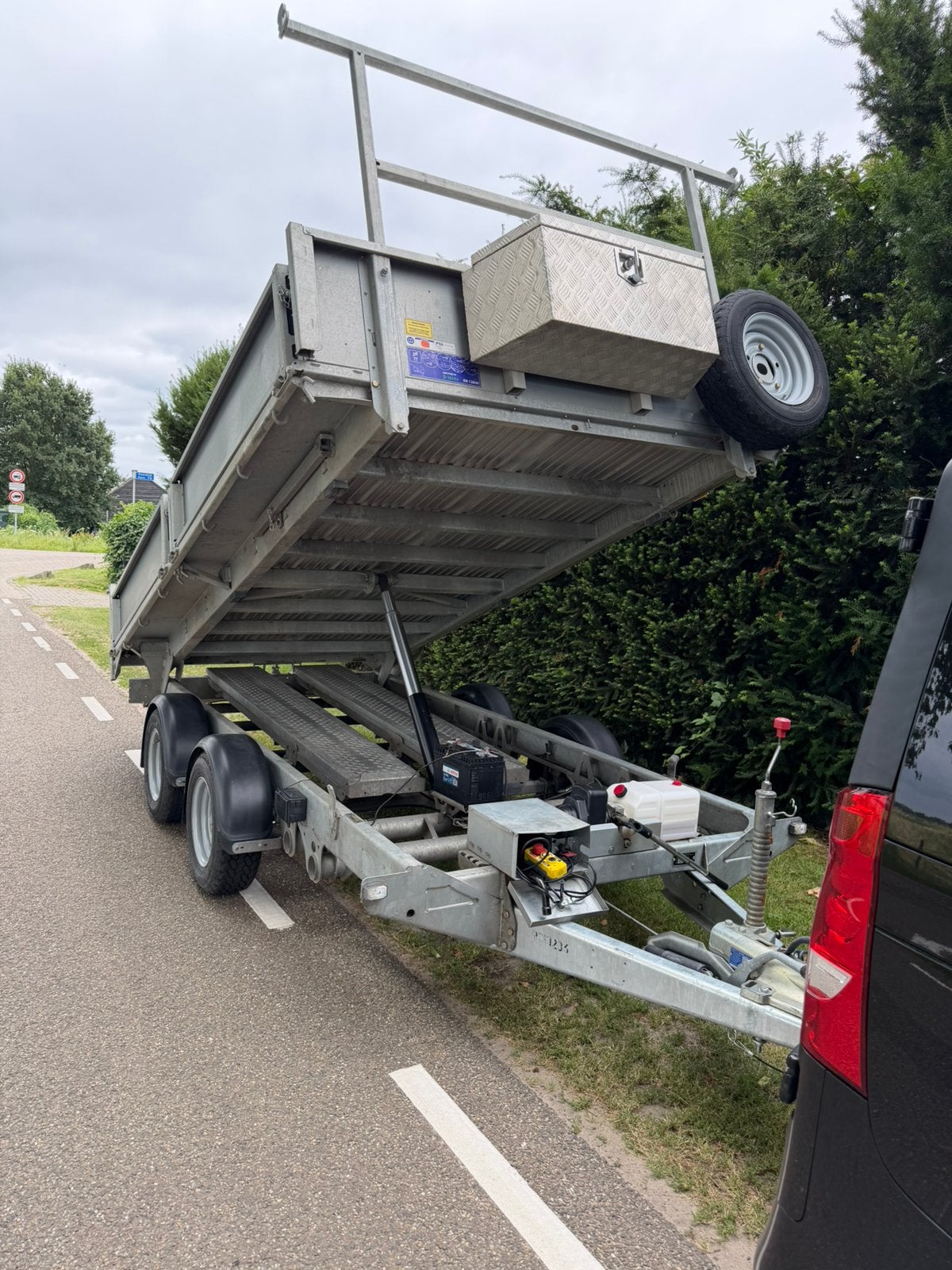 Ifor Williams Kipper TT35 parabool vering rijplaten.12/2023, Ophalen, Gebruikt