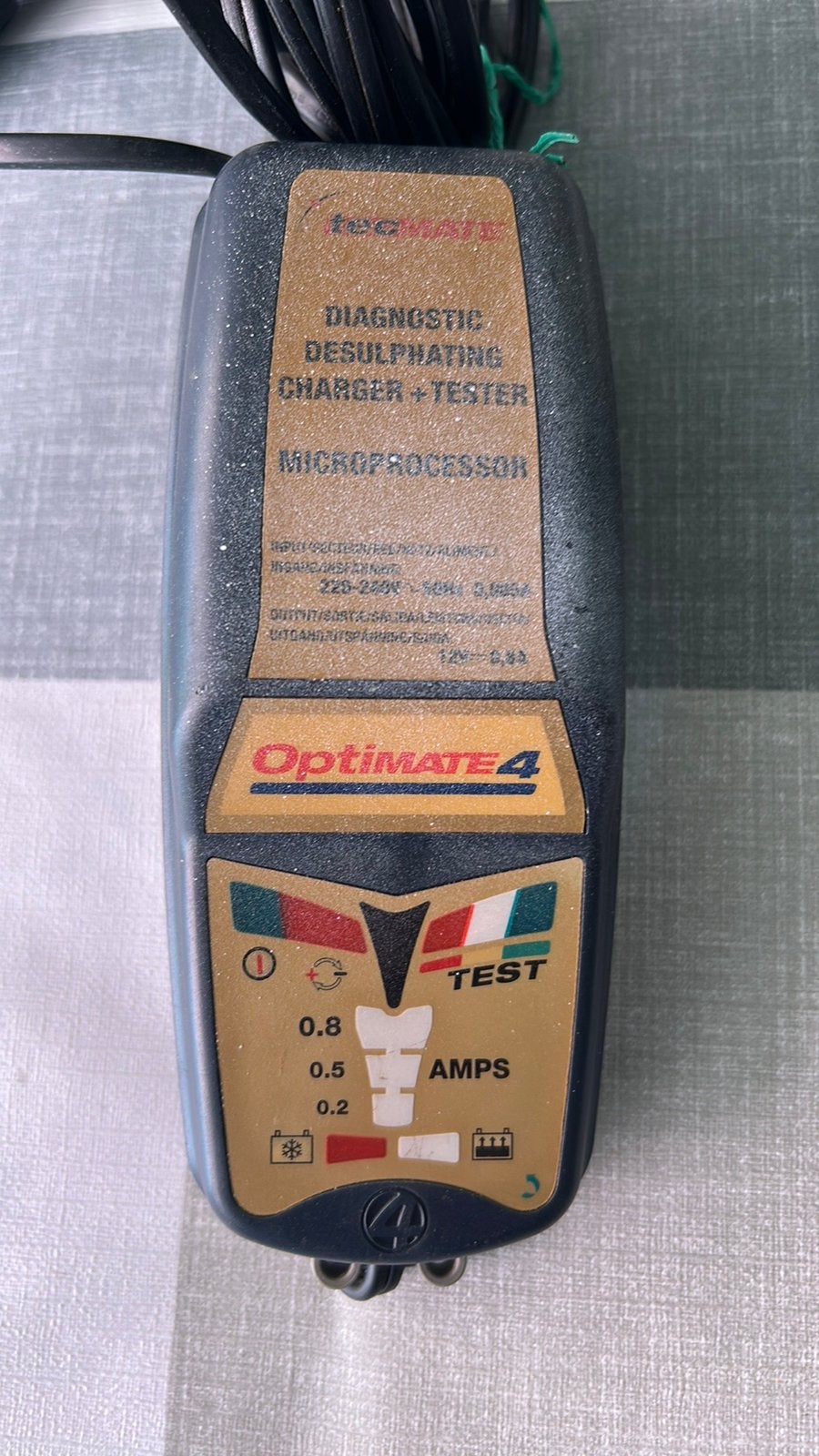 Optimate 4 druppellader motor, Motoren, Ophalen of Verzenden, Gebruikt
