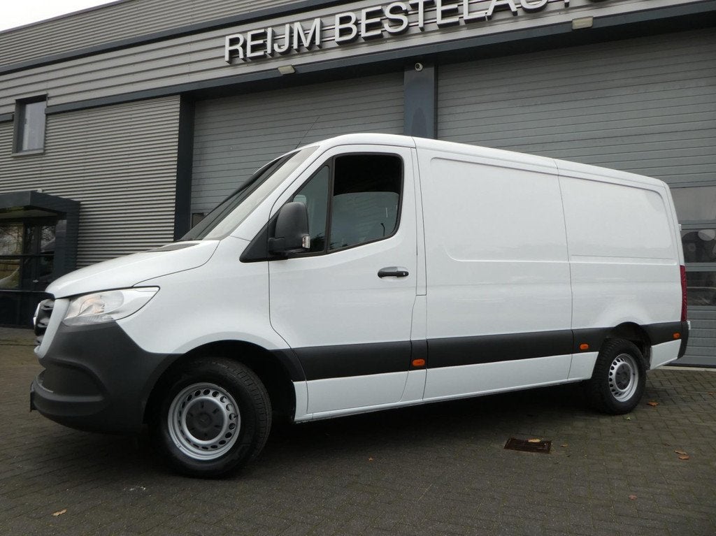 Mercedes-Benz Sprinter 314cdi L2H1 met Airco, Navigatie, Cru, 13 km/l, Achterwielaandrijving, Gebruikt, Wit