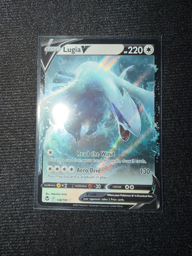 Lugia V 138, Hobby en Vrije tijd, Verzamelkaartspellen | Pokémon, Ophalen of Verzenden, Nieuw, Losse kaart, Foil