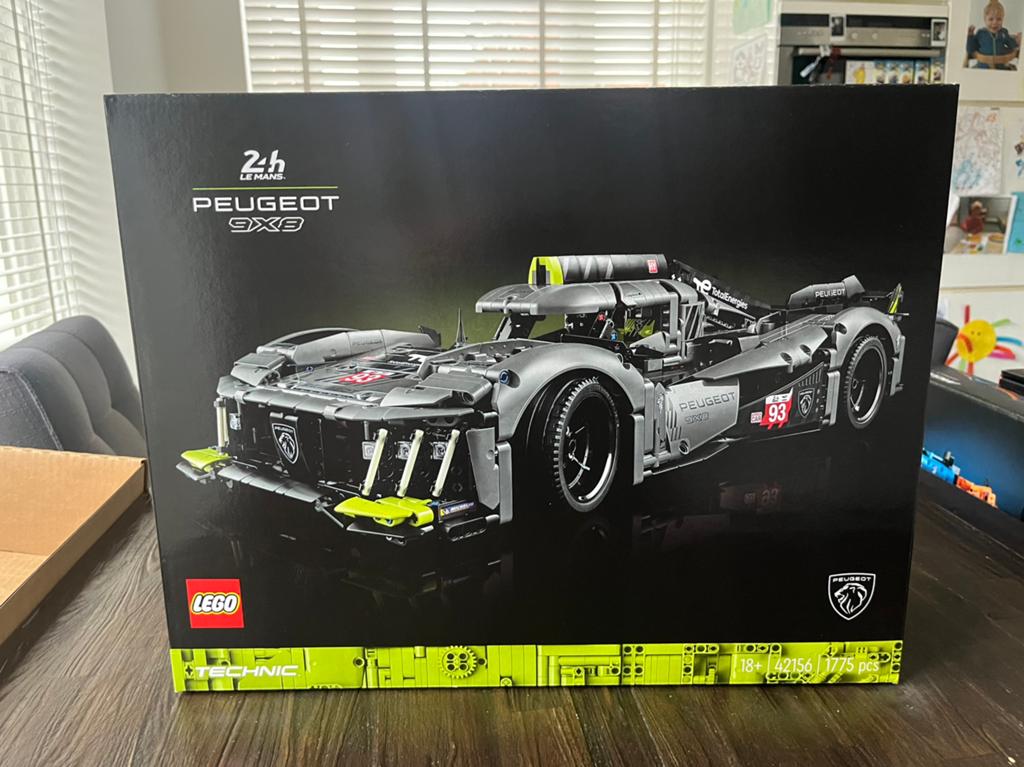 LEGO Technic PEUGEOT 9X8 24H Le Mans (42156) *NIEUW*, Lego, Nieuw, Ophalen of Verzenden, Technic