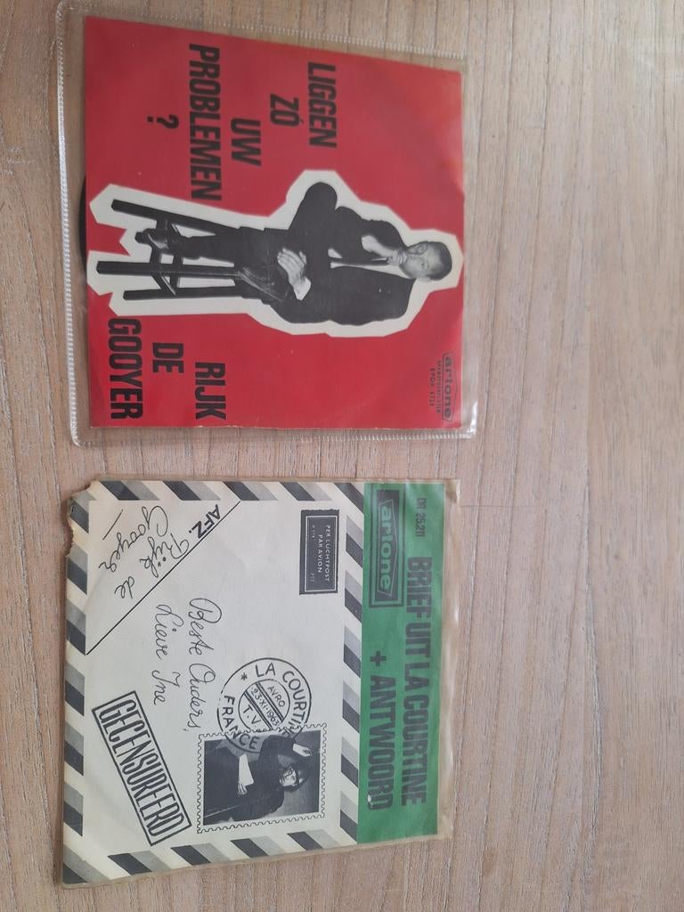 2 Singles Rijk de Gooyer, Cd's en Dvd's, Vinyl Singles, Gebruikt, 7 inch, Single, 1960 - 1969