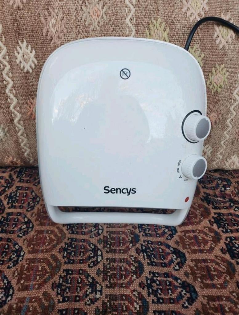 Sencys Ventilator and  Keramic Heater NTB20 2000W, Huis en Inrichting, Kachels, Ophalen of Verzenden, Zo goed als nieuw, Elektrisch