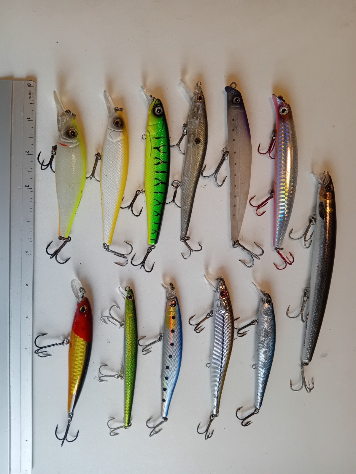 12 zeebaarsplugjes, o.a. rapala, payo, sg. kunstaas, Ophalen of Verzenden, Zo goed als nieuw, Overige typen