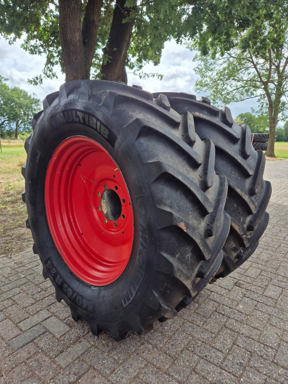 Michelin 540/65r34 Multibib Fendt, Zakelijke goederen, Agrarisch | Onderdelen | Banden, Velgen en Assen, Ophalen