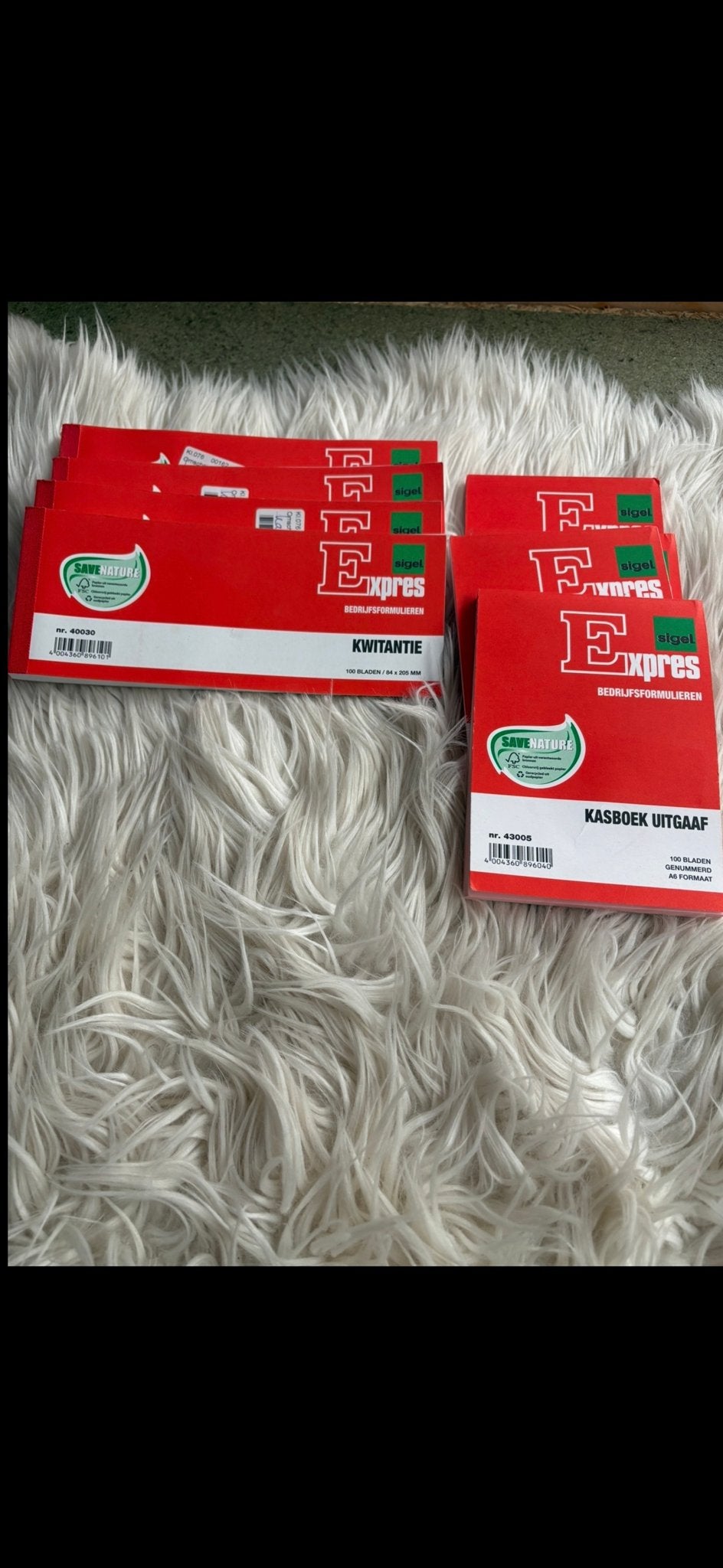 Sigel Express Kwitantie- en Kasboek Uitgaafblokken, Ophalen of Verzenden