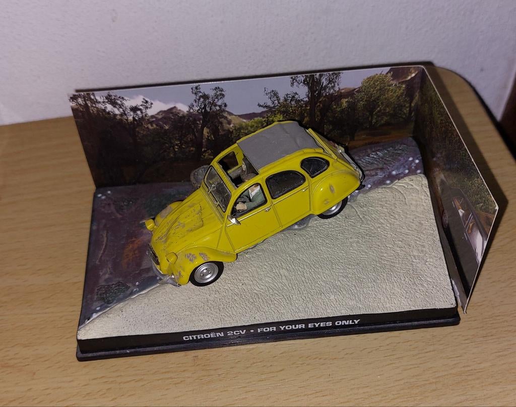 James Bond Citroën 2CV - For Your Eyes Only Diecast Model, Overige merken, Gebruikt, 1:50 of kleiner, Auto