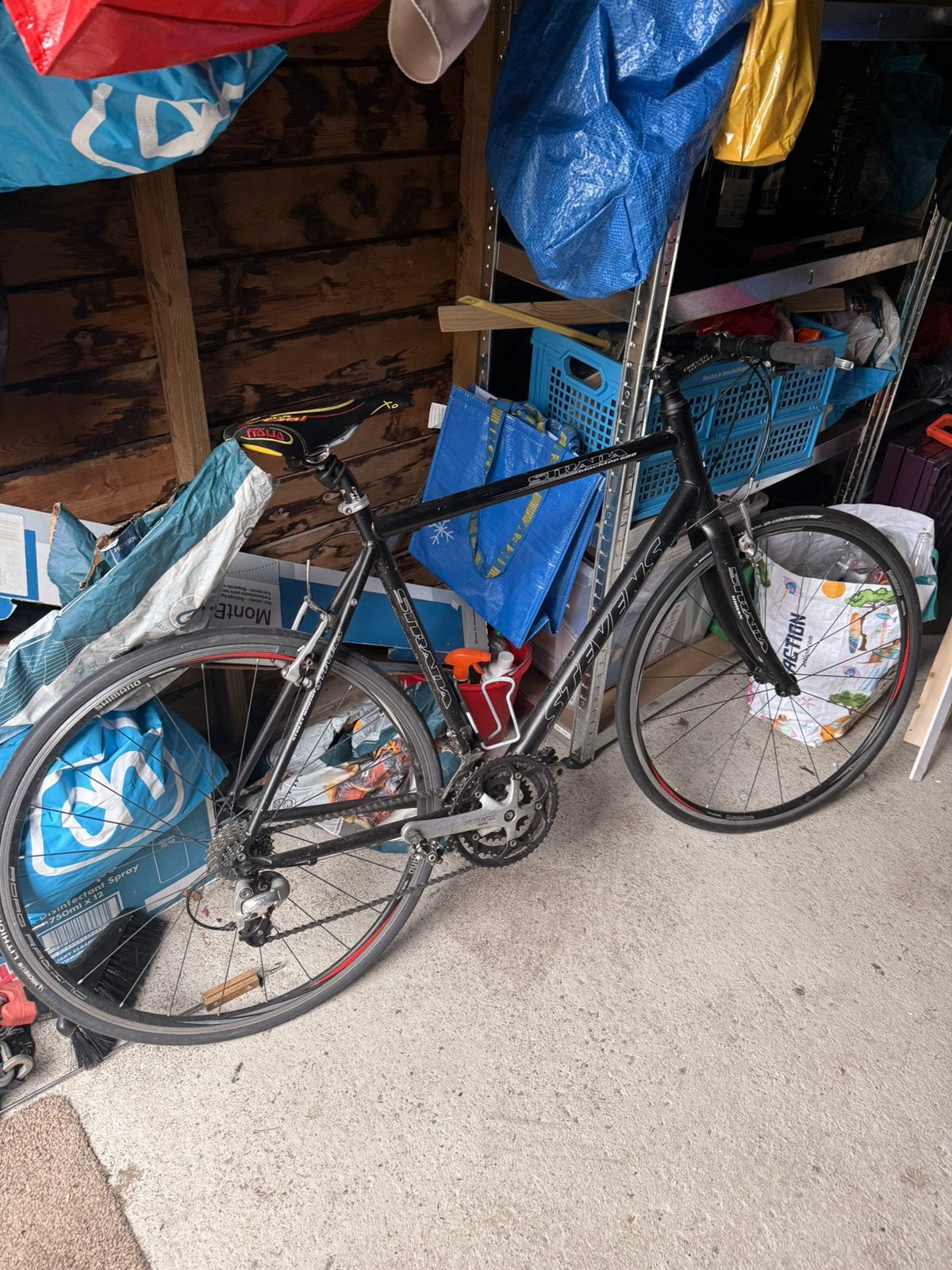 Sensa racefiets 58 cm – Shimano Tiagra – 30 versnellingen, Gebruikt, Aluminium, 57 tot 61 cm, Meer dan 20 versnellingen