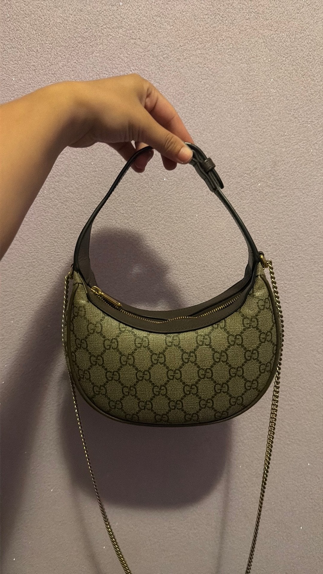 Gucci tas, Ophalen of Verzenden, Gebruikt, Bruin, Overige typen