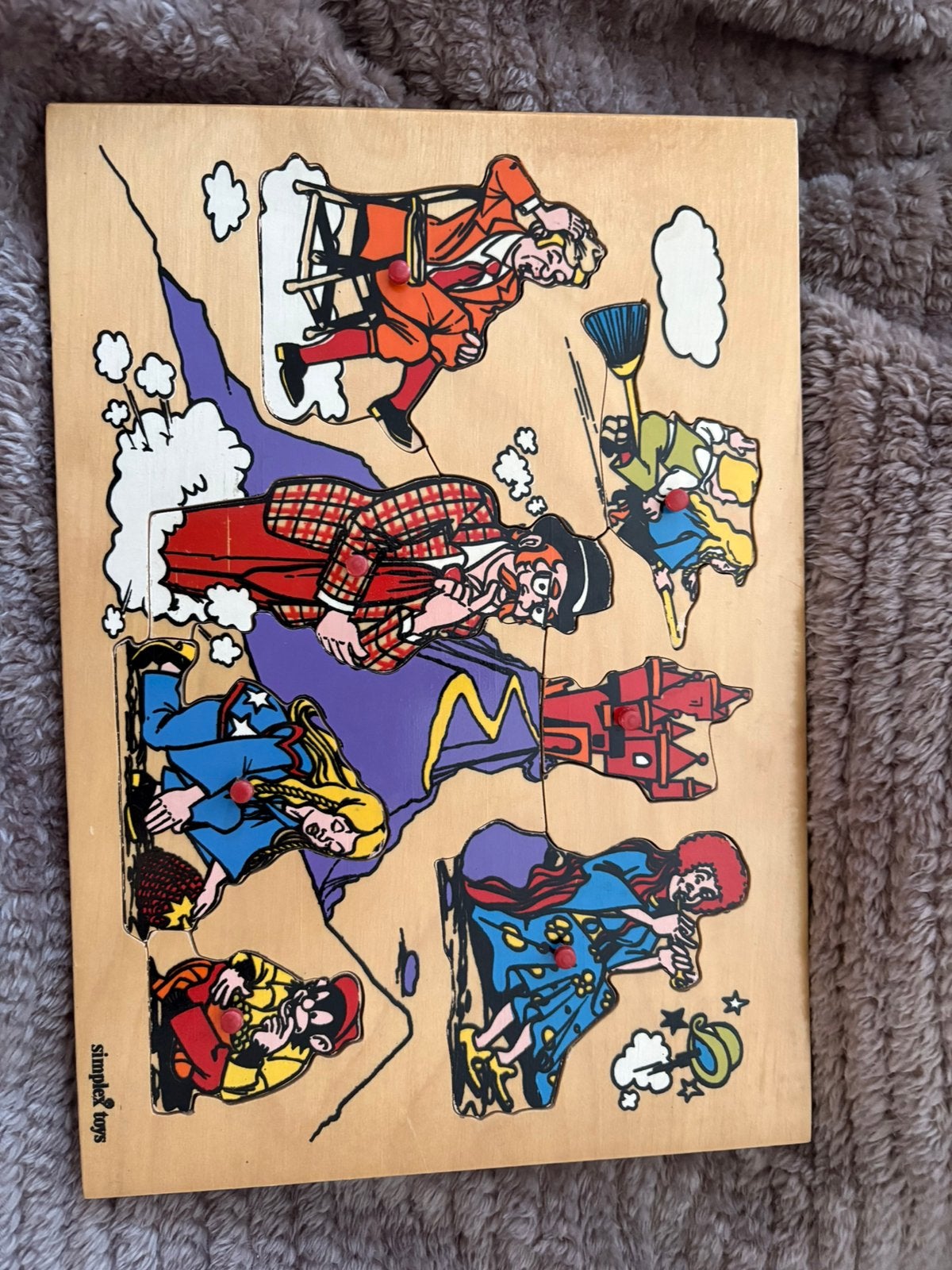 Houten puzzel, Ophalen of Verzenden