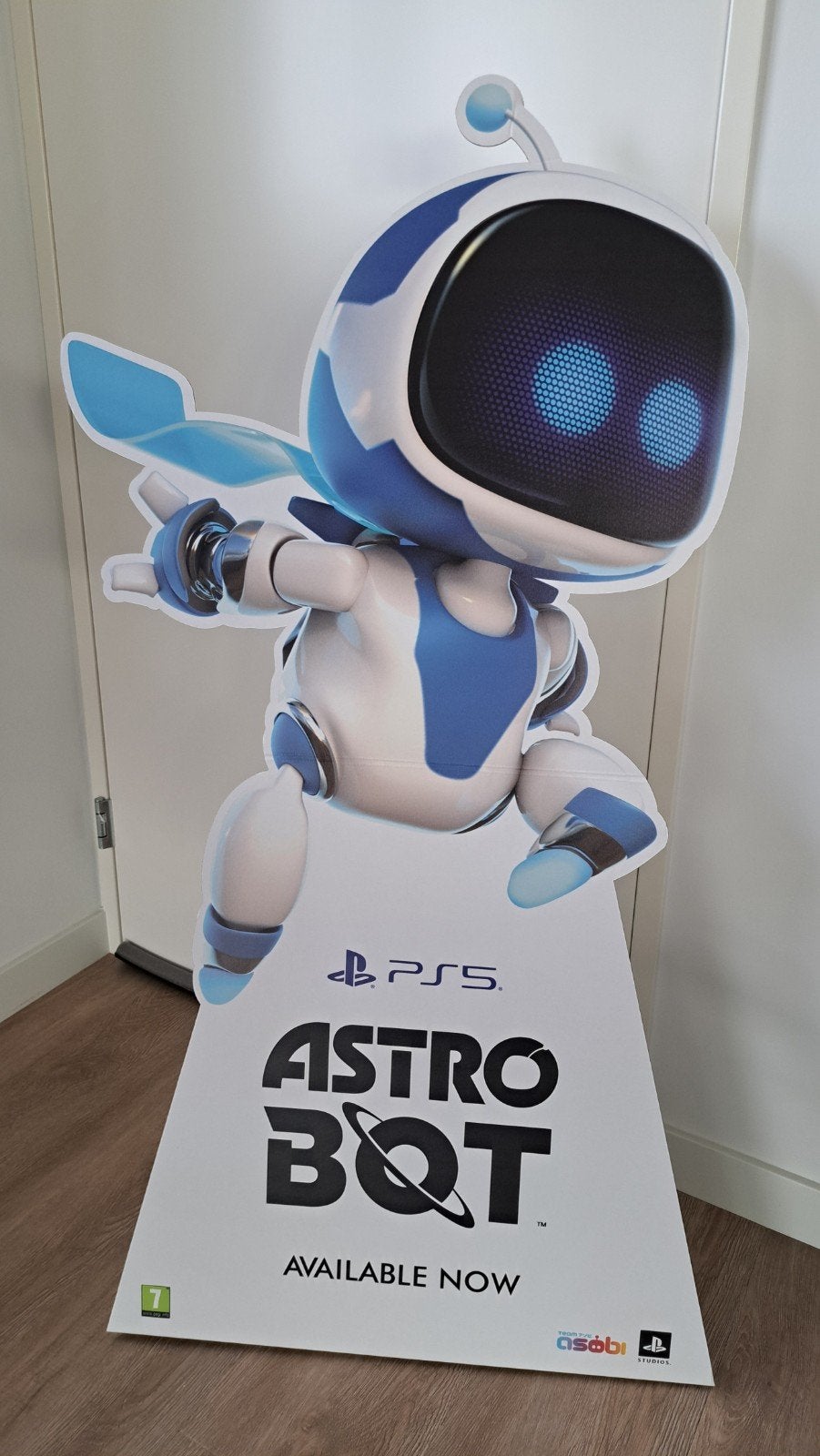 Astro Bot - winkel display - promotie standee, Ophalen, Zo goed als nieuw, Reclamebord