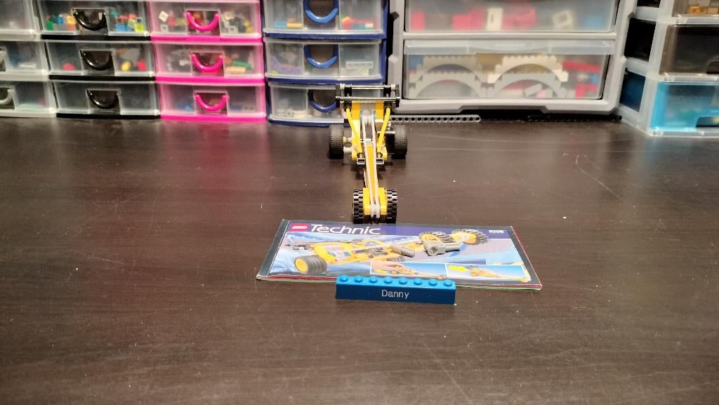 Lego 8205 Bungee Blaster, Gebruikt, Lego, Compleet, Ophalen of Verzenden