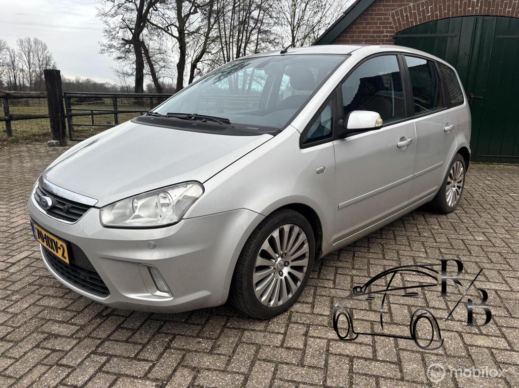 Ford C-Max 1.8-16V Titanium Flexifuel INRUILKOOPJE NAVI AIRC, Voorwielaandrijving, Gebruikt, Zwart, 4 cilinders