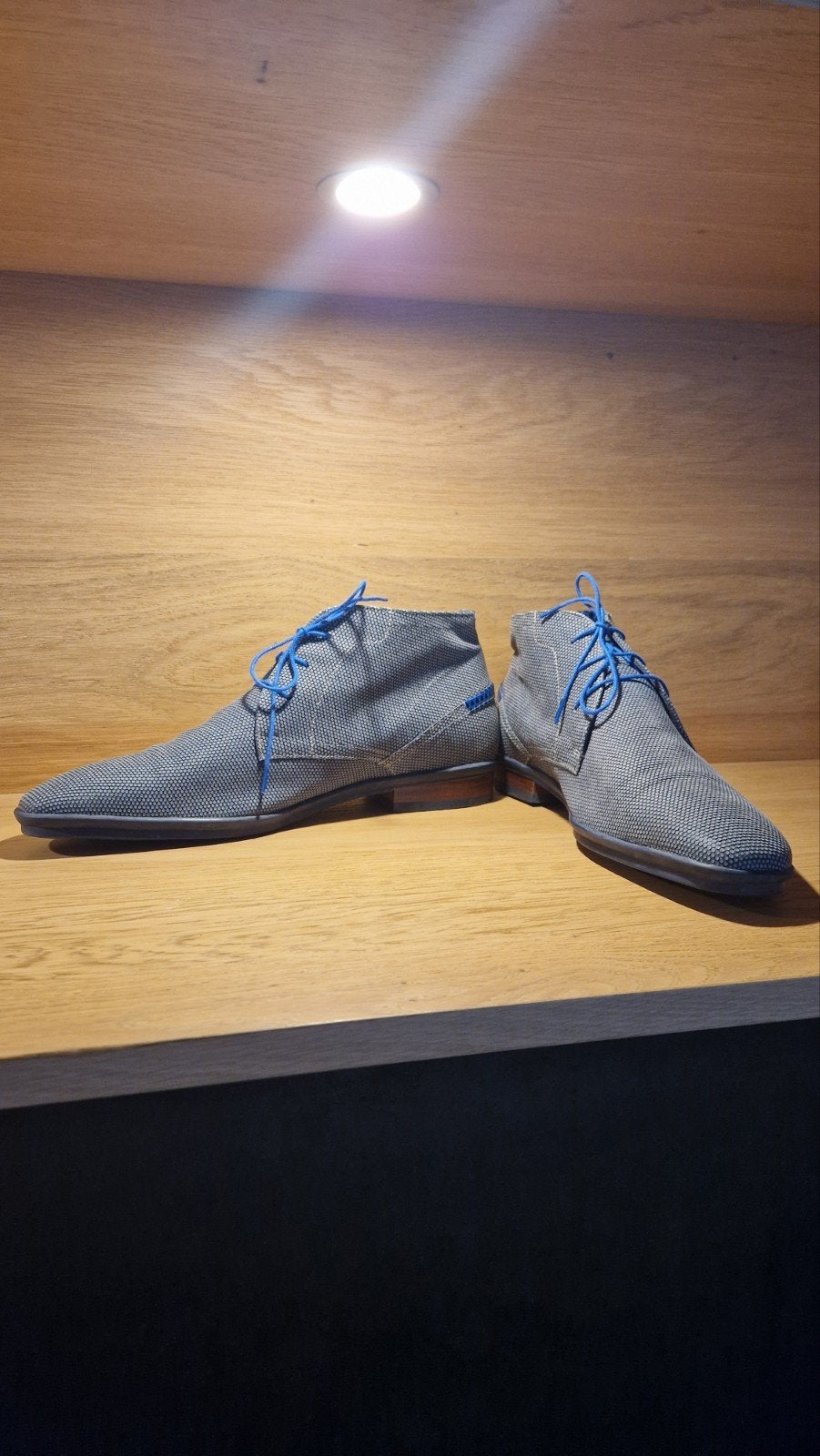 Floris van Bommel - Maat 45 - Zo goed als nieuw, Blauw, Boots, Floris van Bommel, Ophalen of Verzenden