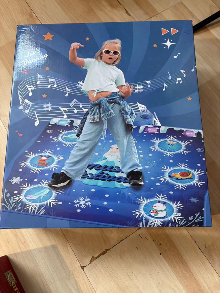 Dansmat voor kinderen - Let's Dancing ， Elsa，frozen, Ophalen of Verzenden, Zo goed als nieuw