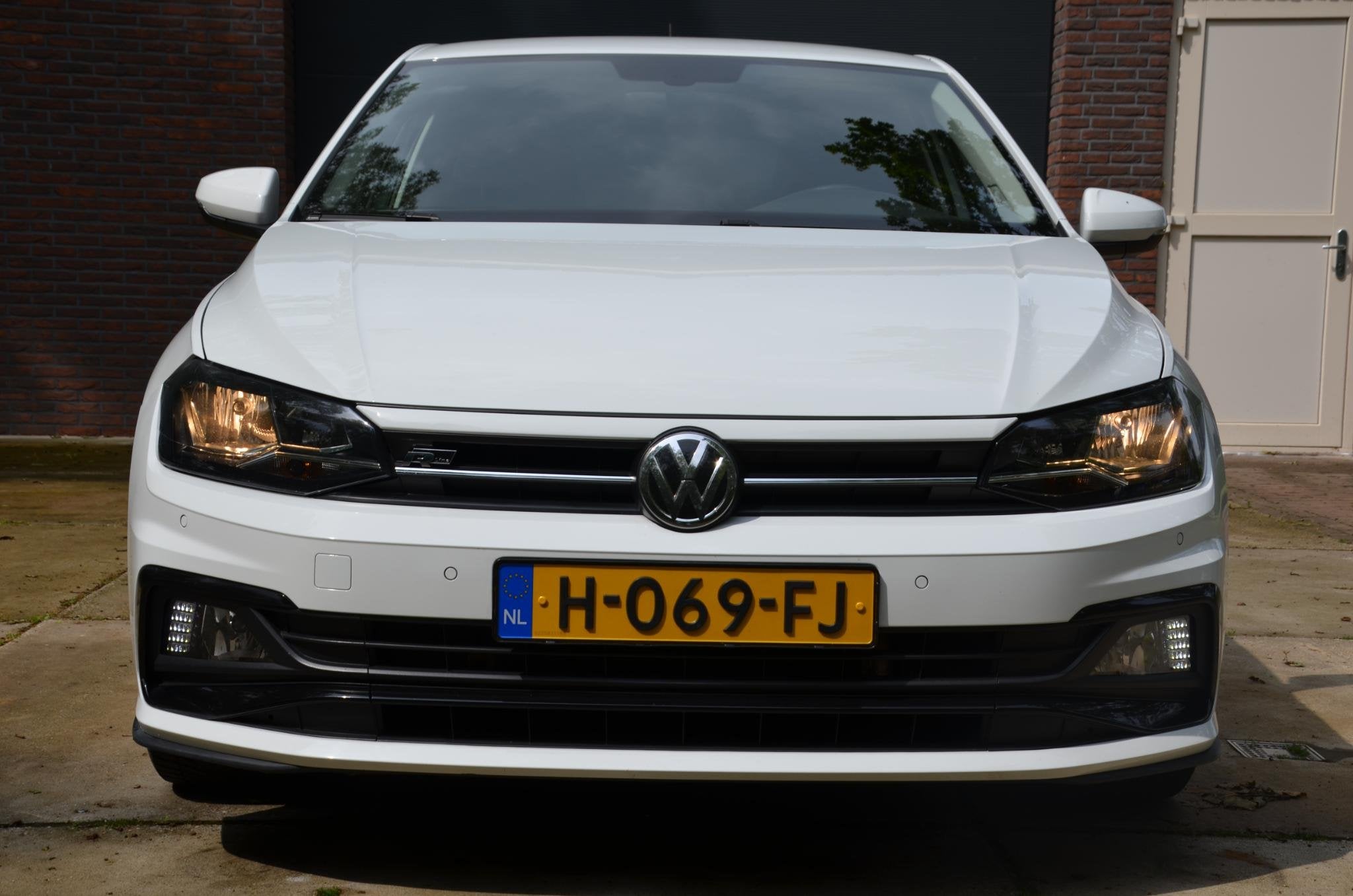 Volkswagen Polo 1.0 TSI Highline Business R Line Navi/Ecc/Pd, Auto's, Voorwielaandrijving, Stof, Gebruikt, 95 pk