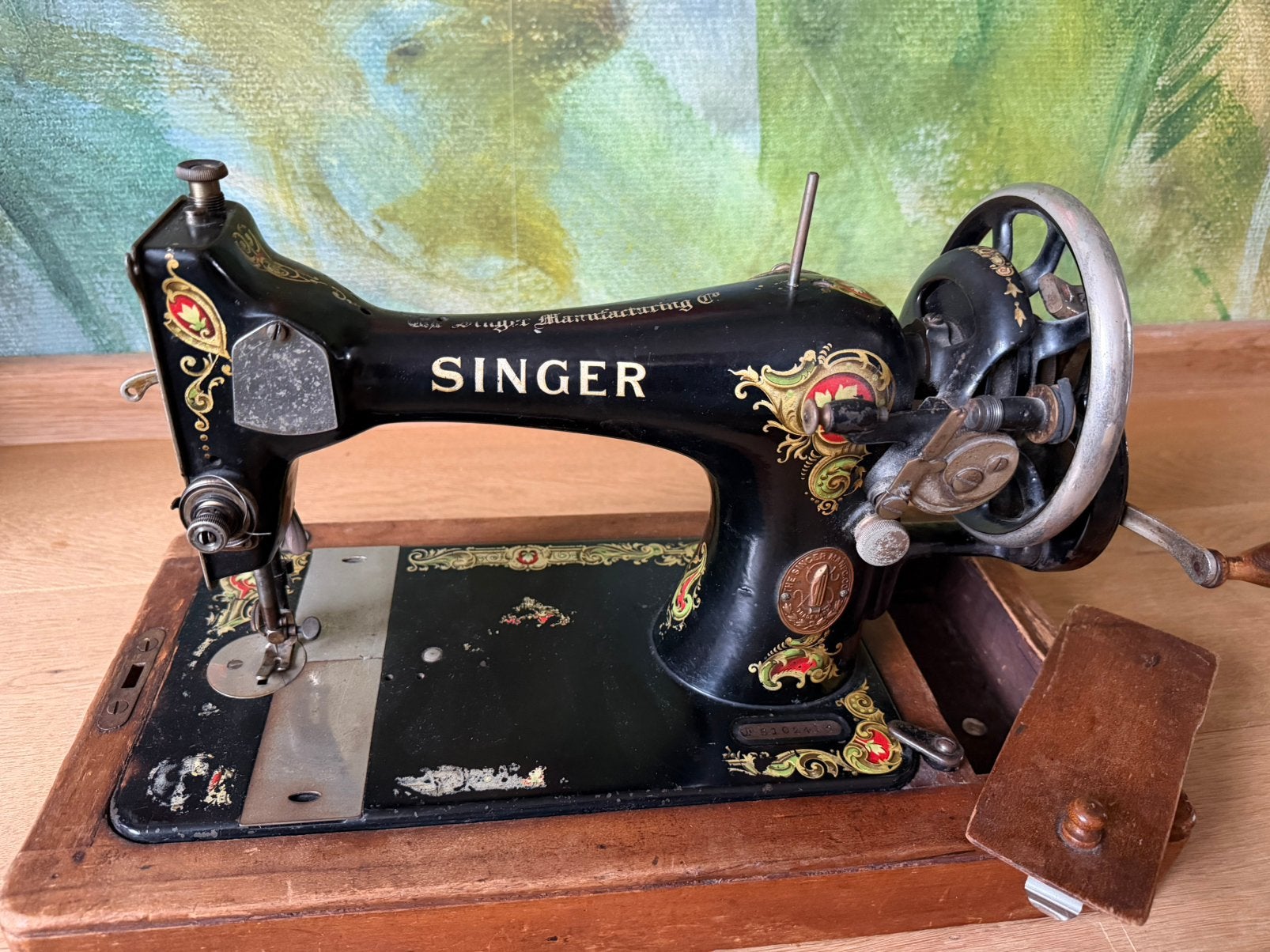 Singer naaimachine antiek, Antiek en Kunst, Antiek | Naaimachines, Ophalen