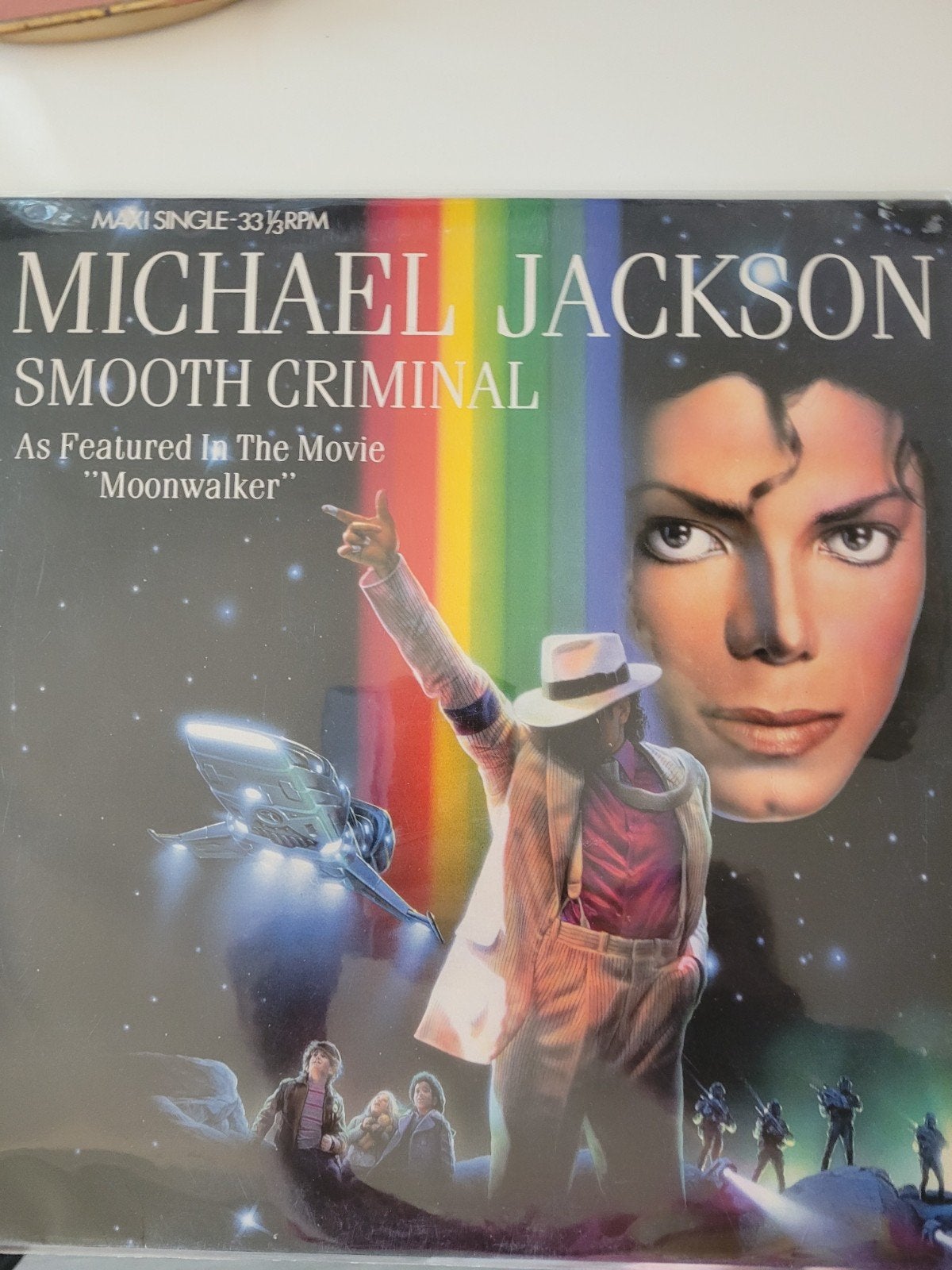 Michael Jackson - Smooth Criminal 12 inch originele uitgave, Ophalen, LP, Gebruikt, Pop
