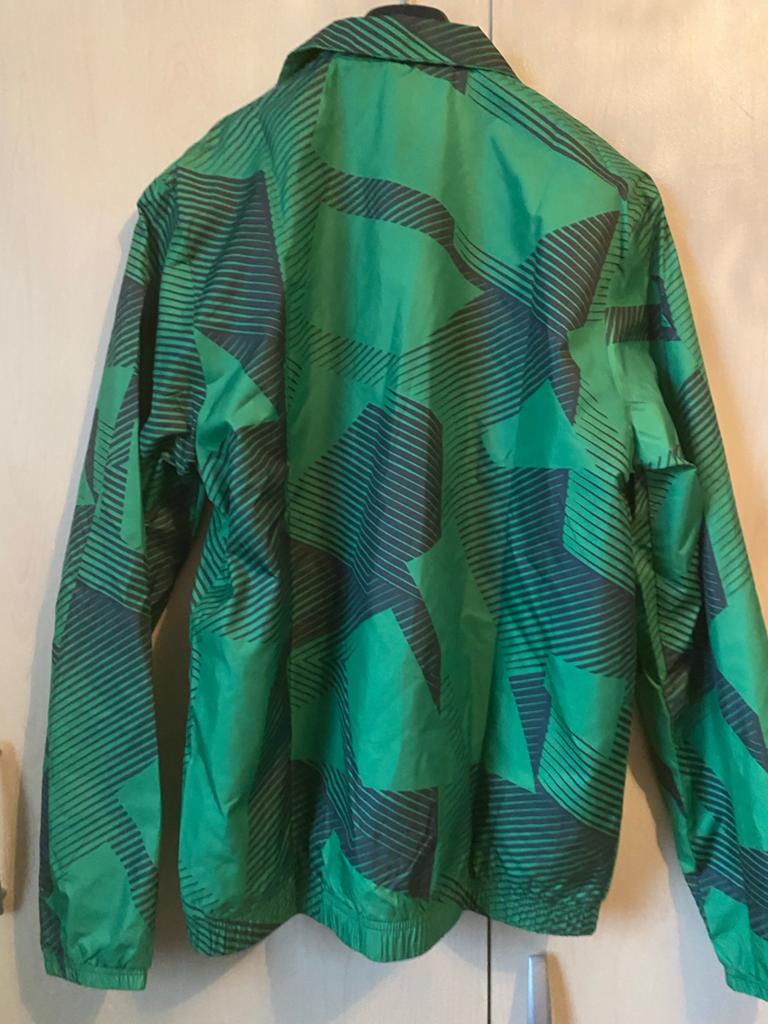 Adidas M SI GFX TT Groen Trainingsjack - Nieuw met kaartjes, Kleding | Heren, Sportkleding, Maat 48/50 (M), Nieuw, Ophalen of Verzenden