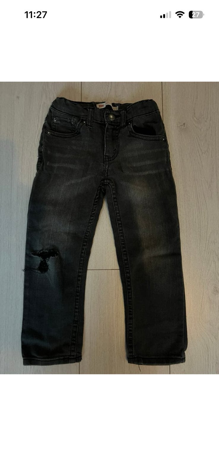 Levis jeans 104, Ophalen of Verzenden, Zo goed als nieuw, Jongen, Broek