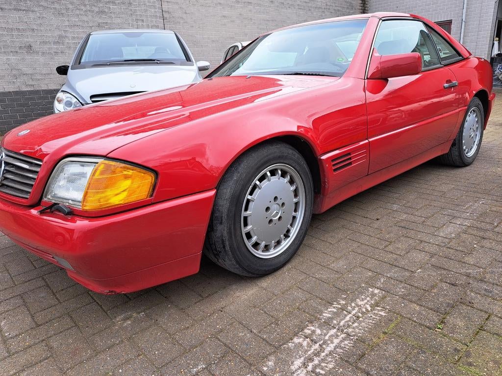 Mercedes 500 sl  v8  orginele staat  koopje!, Auto's, Oldtimers, Automaat, Cabriolet, Volkswagen, Bedrijf