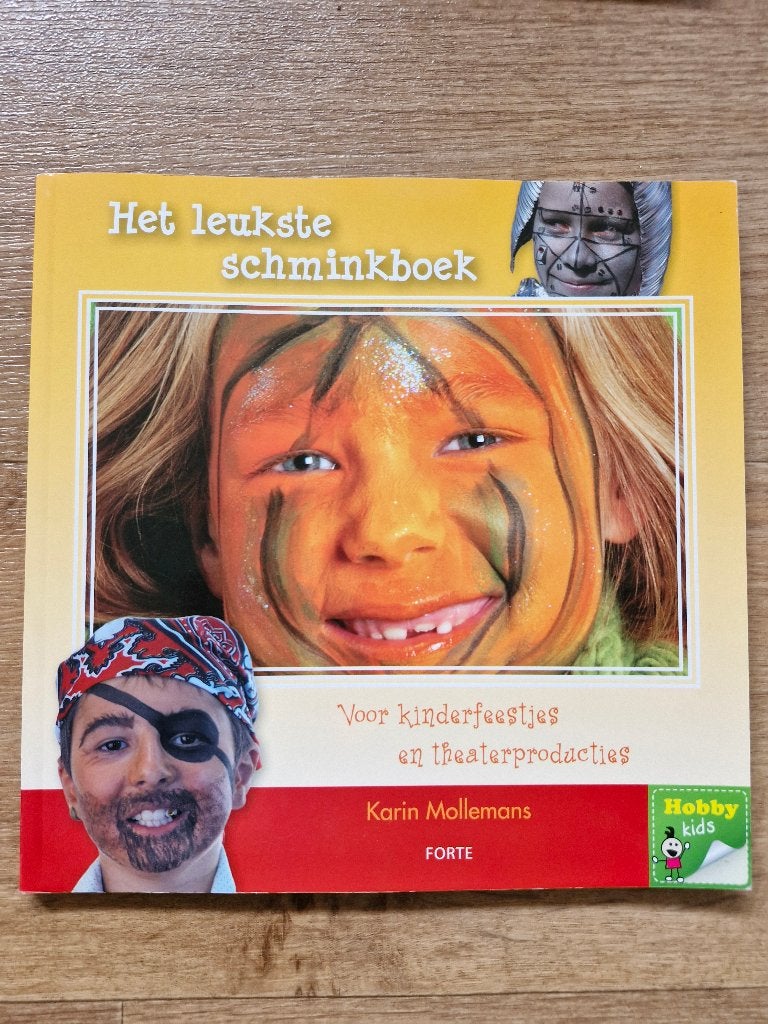 Het leukste schminkboek, Ophalen of Verzenden, Gelezen, Overige onderwerpen, Geschikt voor kinderen