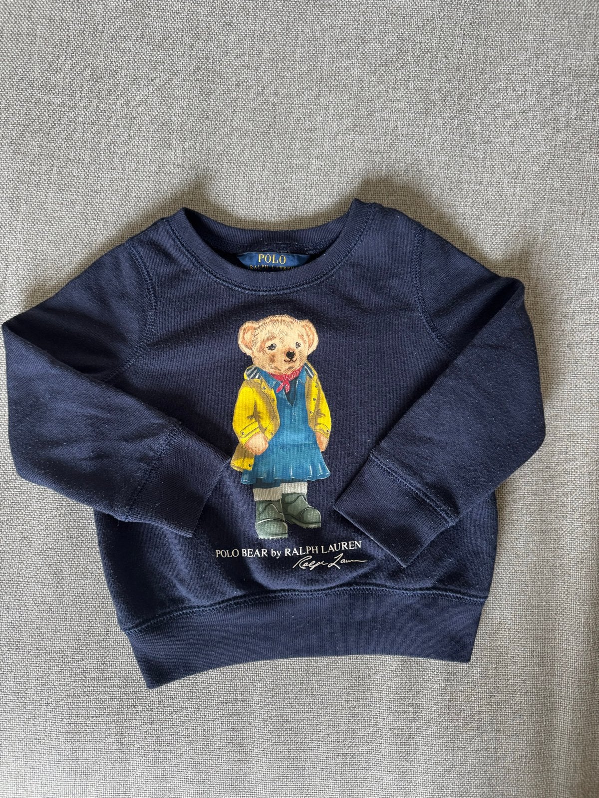 Polo Ralph Lauren trui met Polo Bear print, Kinderen en Baby's, Verzenden, Gebruikt, Meisje