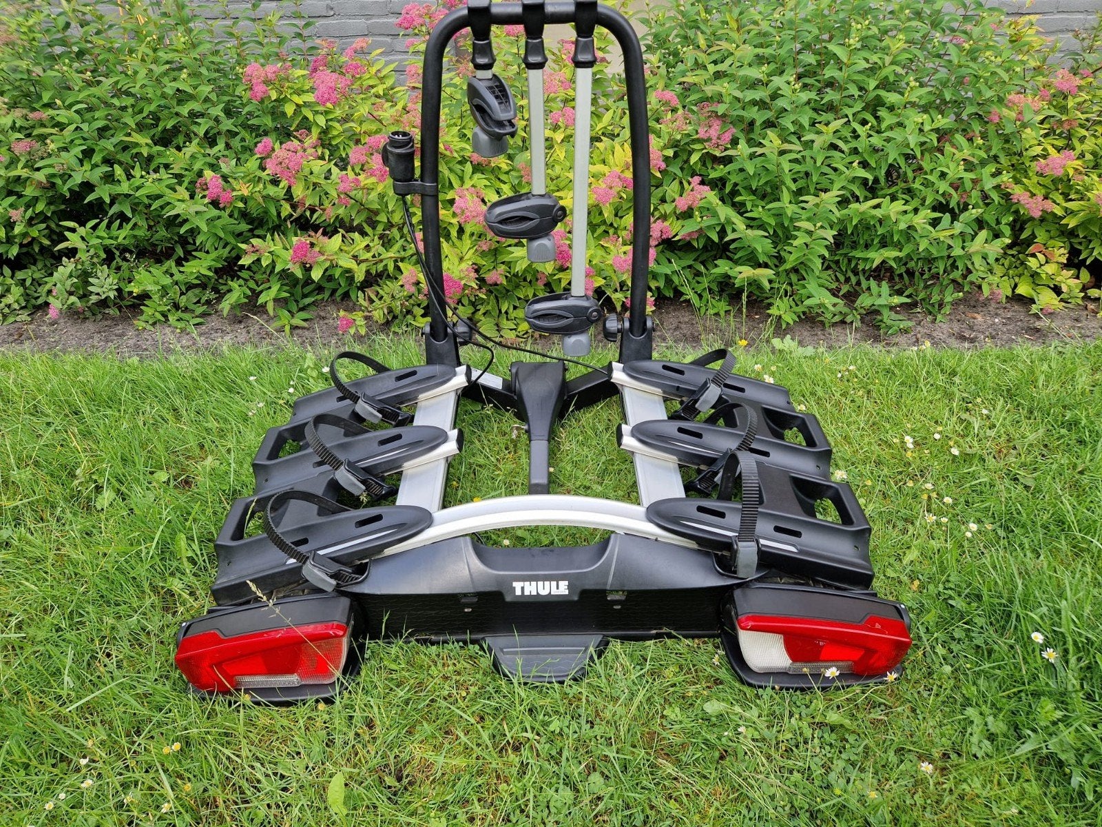 Thule VeloCompact 926 fietsendrager voor 3 fietsen, Auto diversen, Fietsendragers, 3 fietsen of meer, Gebruikt, Elektrische fiets