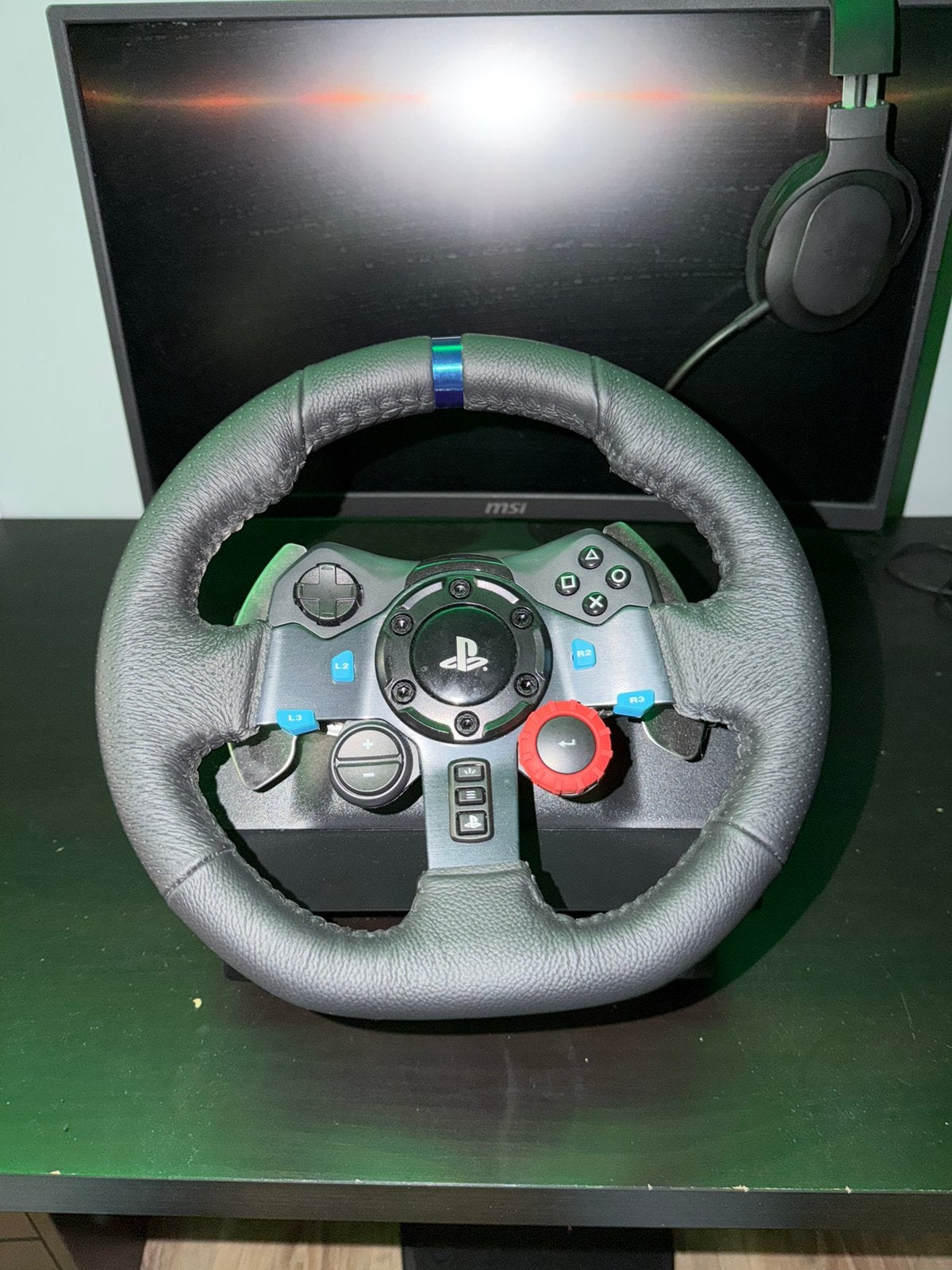 Logitech g29 nieuw!, Ophalen, Zo goed als nieuw, Stuurtje of Sportattribuut