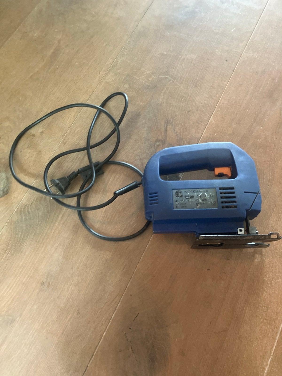 Workmaster Decoupeerzaag 380W - Gebruikt, Doe-het-zelf en Verbouw, Gebruikt, Decoupeerzaag, Ophalen of Verzenden, 30 tot 70 mm