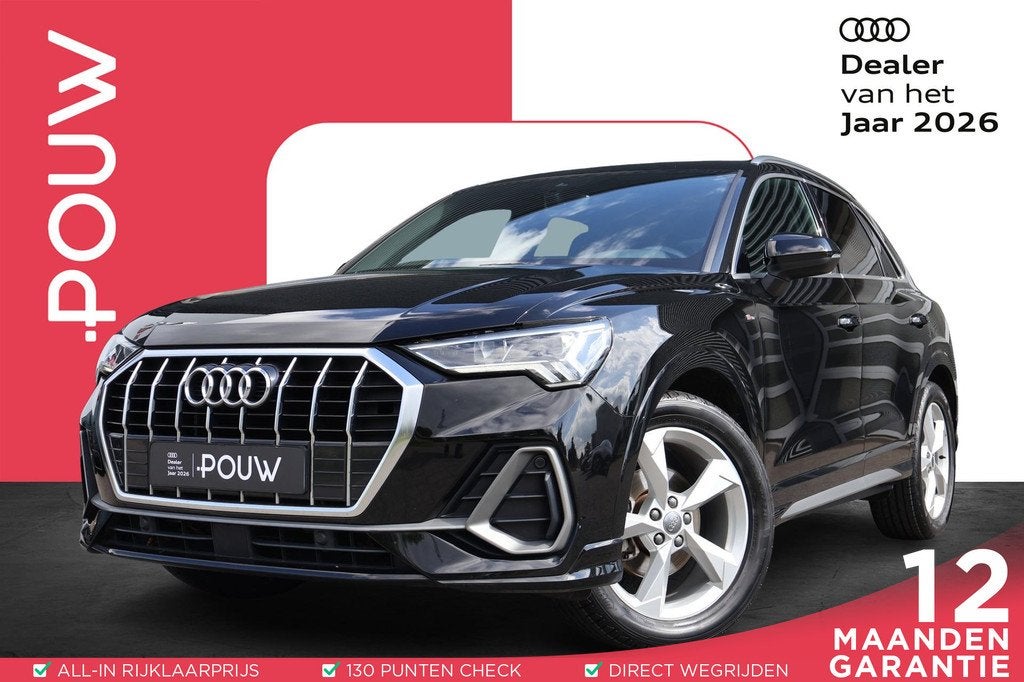 Audi Q3 35 TFSI 150pk S-tronic S-Line | Trekhaak | Navigatie, Auto's, Audi, Bedrijf, Te koop, Q3, ABS, Airbags, Airconditioning
