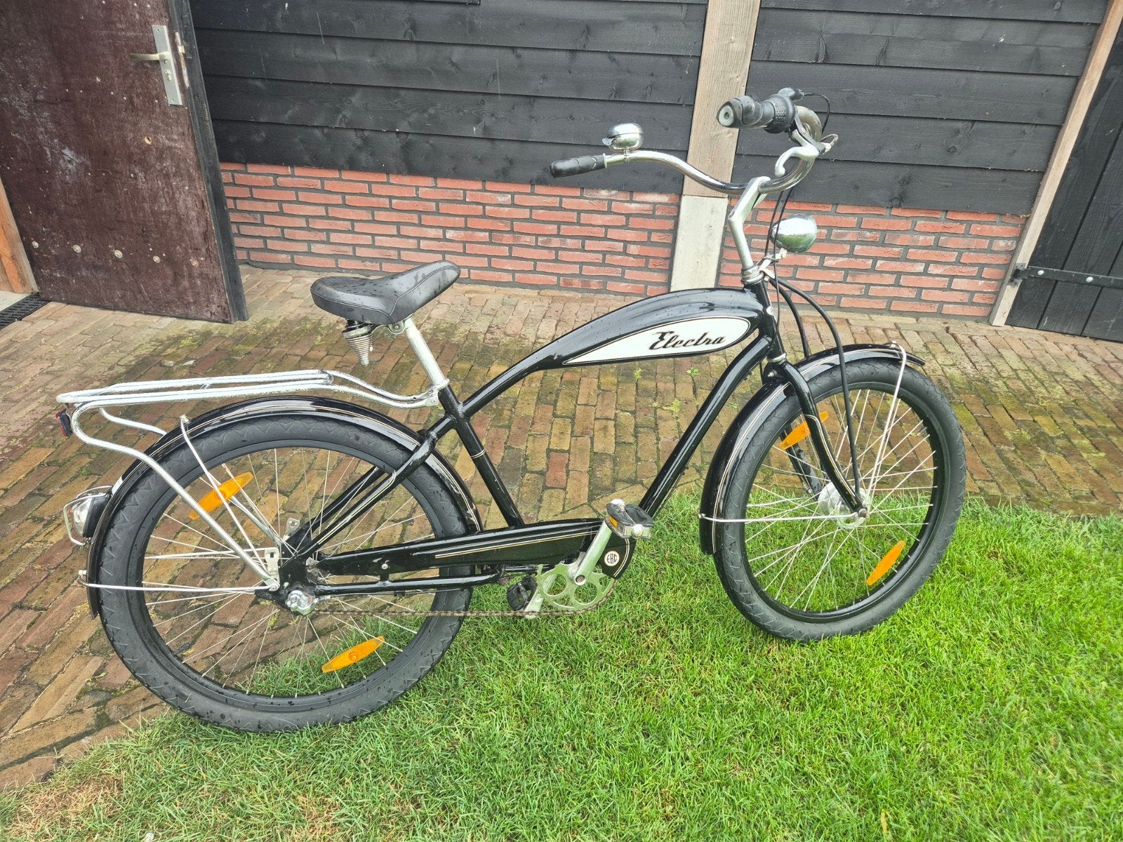 Electra Beachcruiser - Zwart met chromen accenten, Ophalen, Gebruikt, Terugtraprem, Overige merken