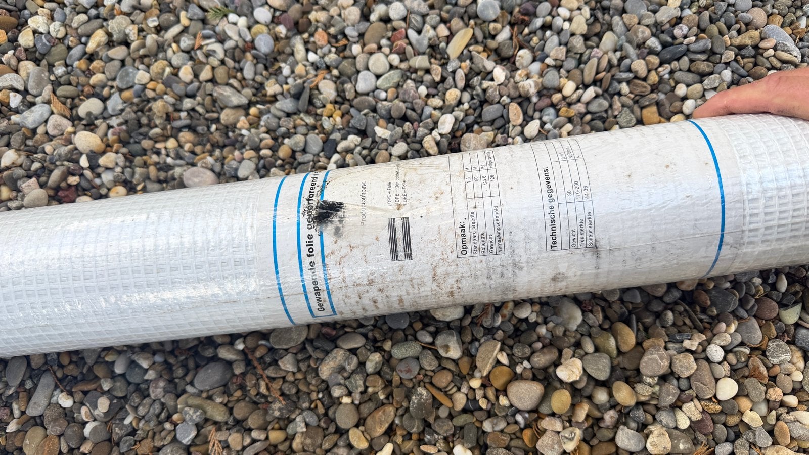 Dampopen folie - Nieuw en restje, Ophalen, Nieuw, 15 m² of meer, Folie