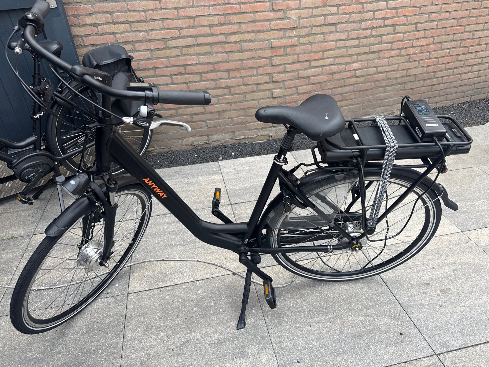 Anyway E-bike met Nexus 3 versnellingen en voorwielmotor, Gebruikt, 47 tot 51 cm, 30 tot 50 km per accu, Ophalen