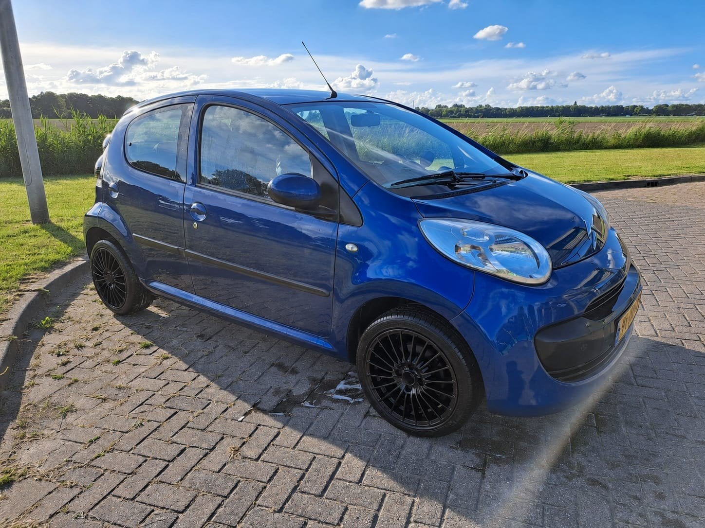 Citroën C1 1.0 5-DRS 2008 Blauw, Voorwielaandrijving, Stof, USB, C1