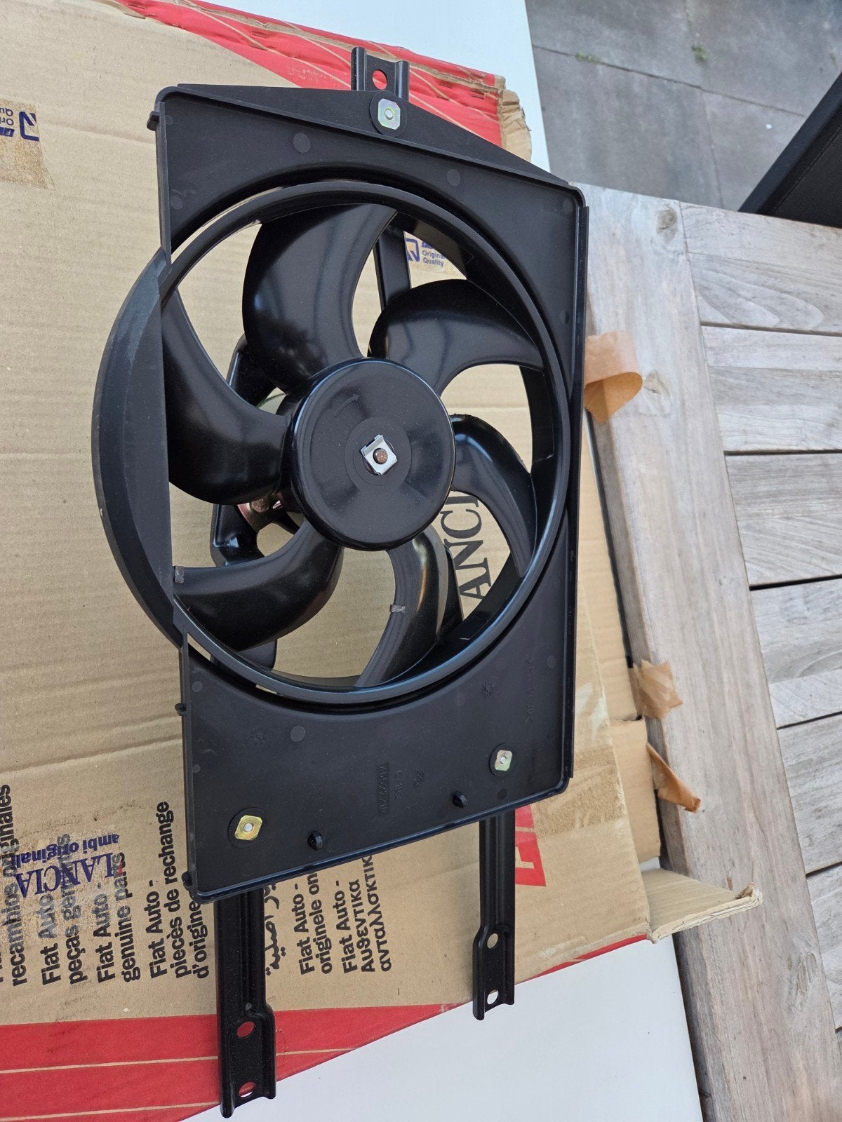 Fiat Seicento 187 Radiator Ventilator Origineel Nieuw, Ophalen of Verzenden