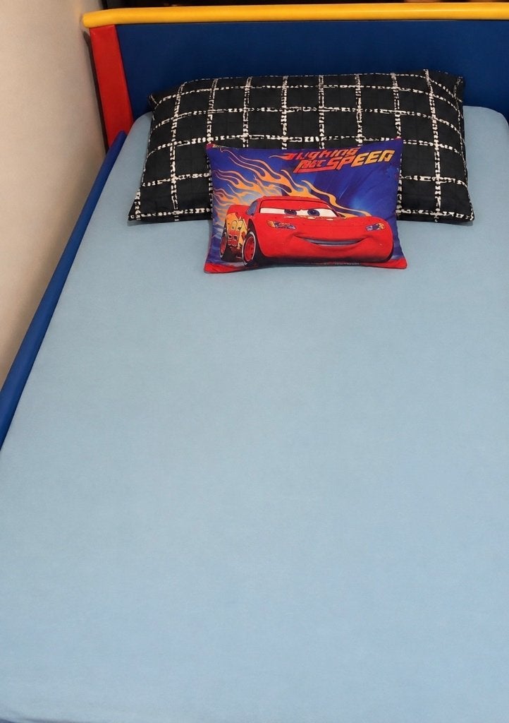 Bed, Kinderen en Baby's, Ophalen, Zo goed als nieuw, 180 cm of meer, 85 tot 100 cm