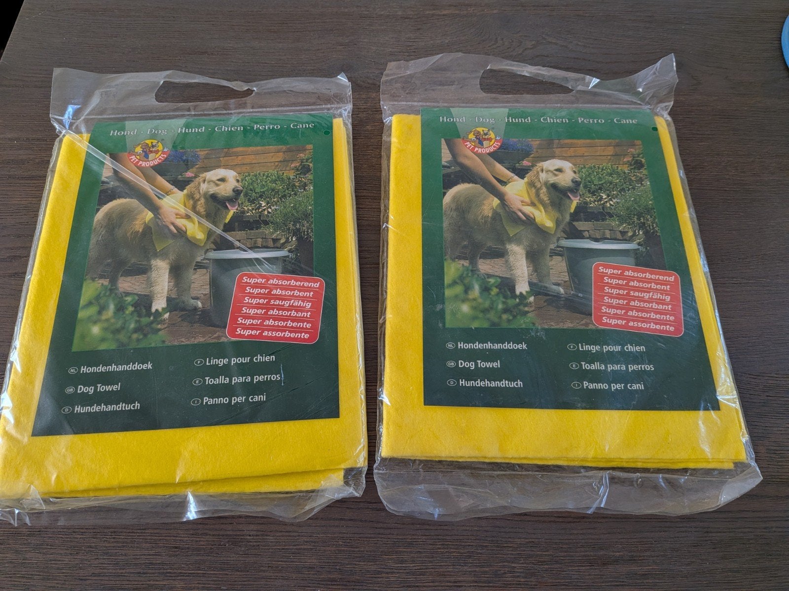 Honden handdoek 2 stuks nieuw van Pet Products, Dieren en Toebehoren, Ophalen of Verzenden, Nieuw