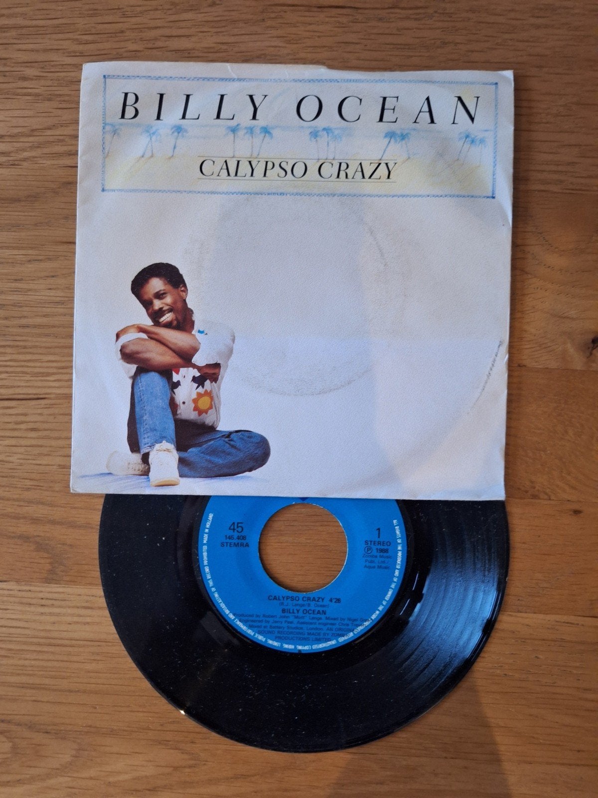 Billy Ocean - Calypso Crazy (Single), Gebruikt, 7 inch, Pop, Single