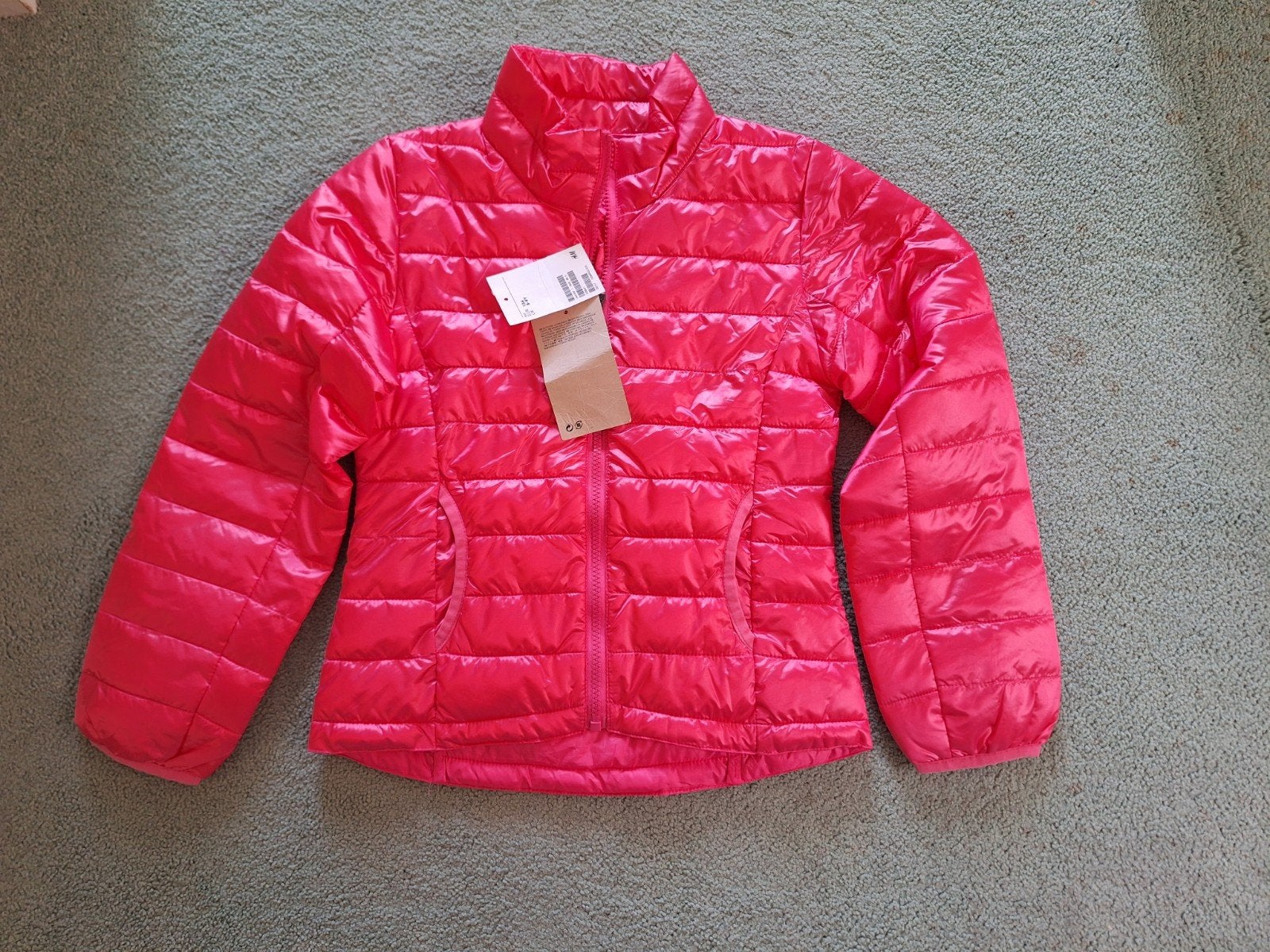 Jas, maat 134, nieuw, H&M, Meisje, H&M, Nieuw, Ophalen of Verzenden