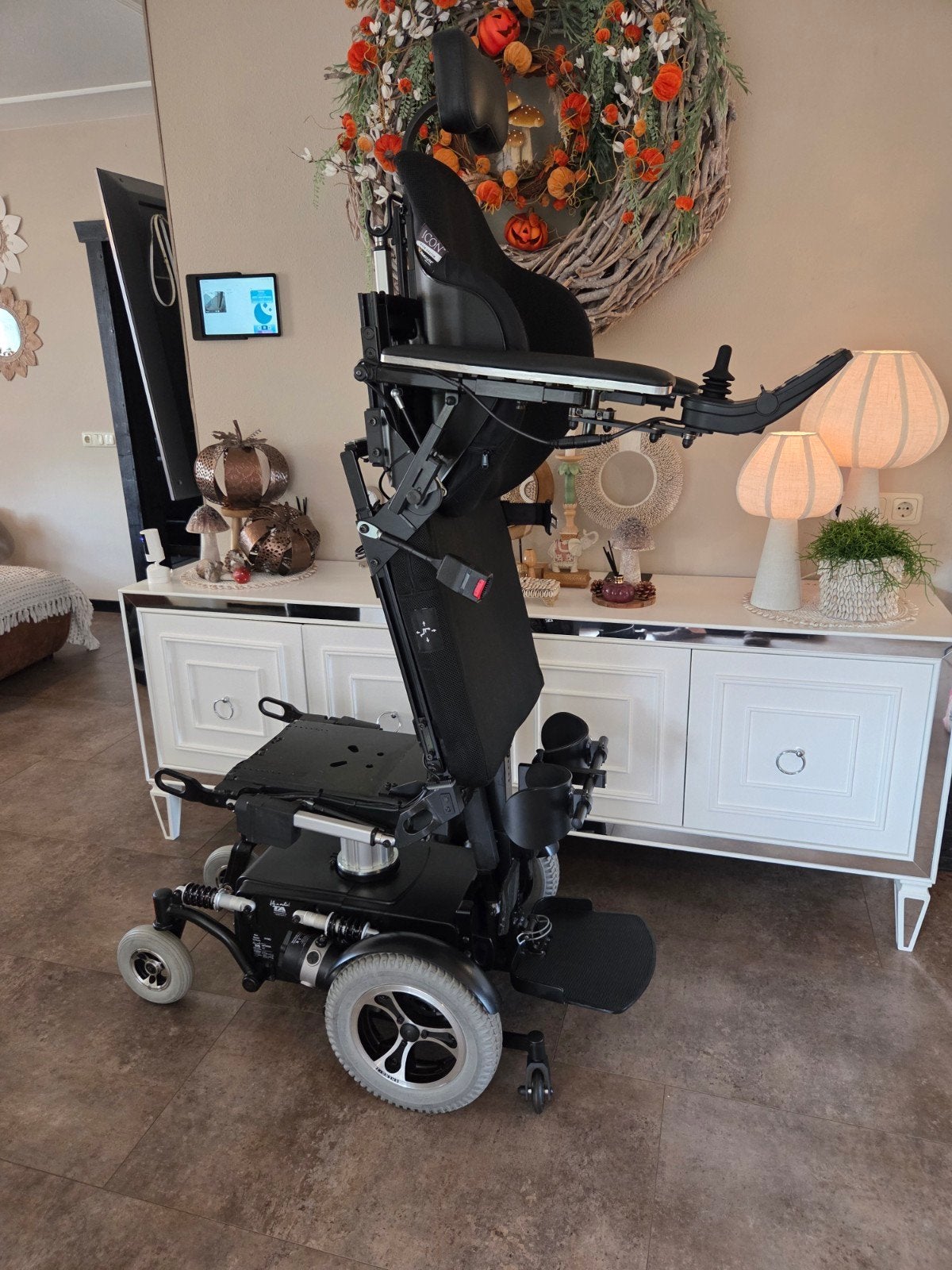 Elektrische rolstoel Meyra Ta Iq Stand Up, Ophalen, Zo goed als nieuw, Elektrische rolstoel